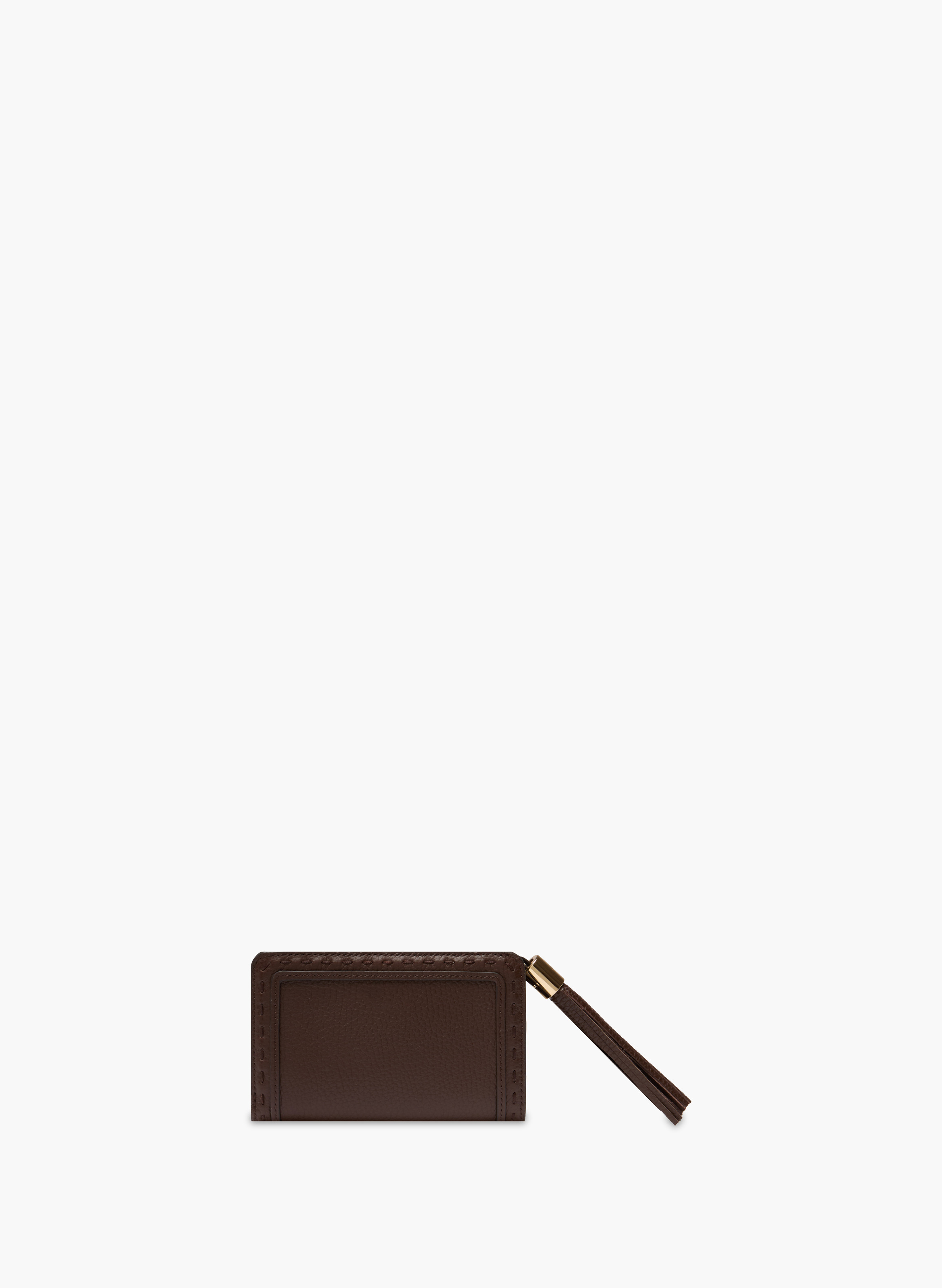 Compacte rechthoekige portefeuille van Lancel's Premier Flirt in leer. | Bruin LANCEL Dames