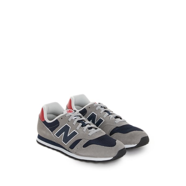 Baskets basses 373 en cuir et mesh