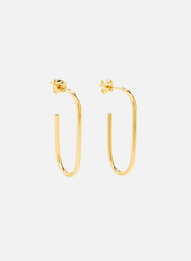 Brass earrings AU PRINTEMPS PARIS