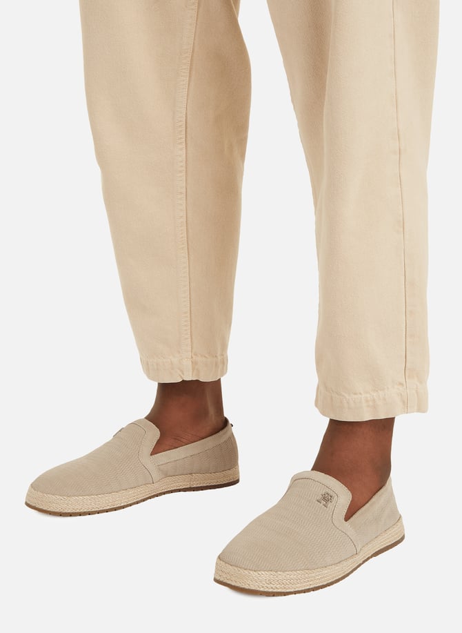 Mens beige deals espadrilles