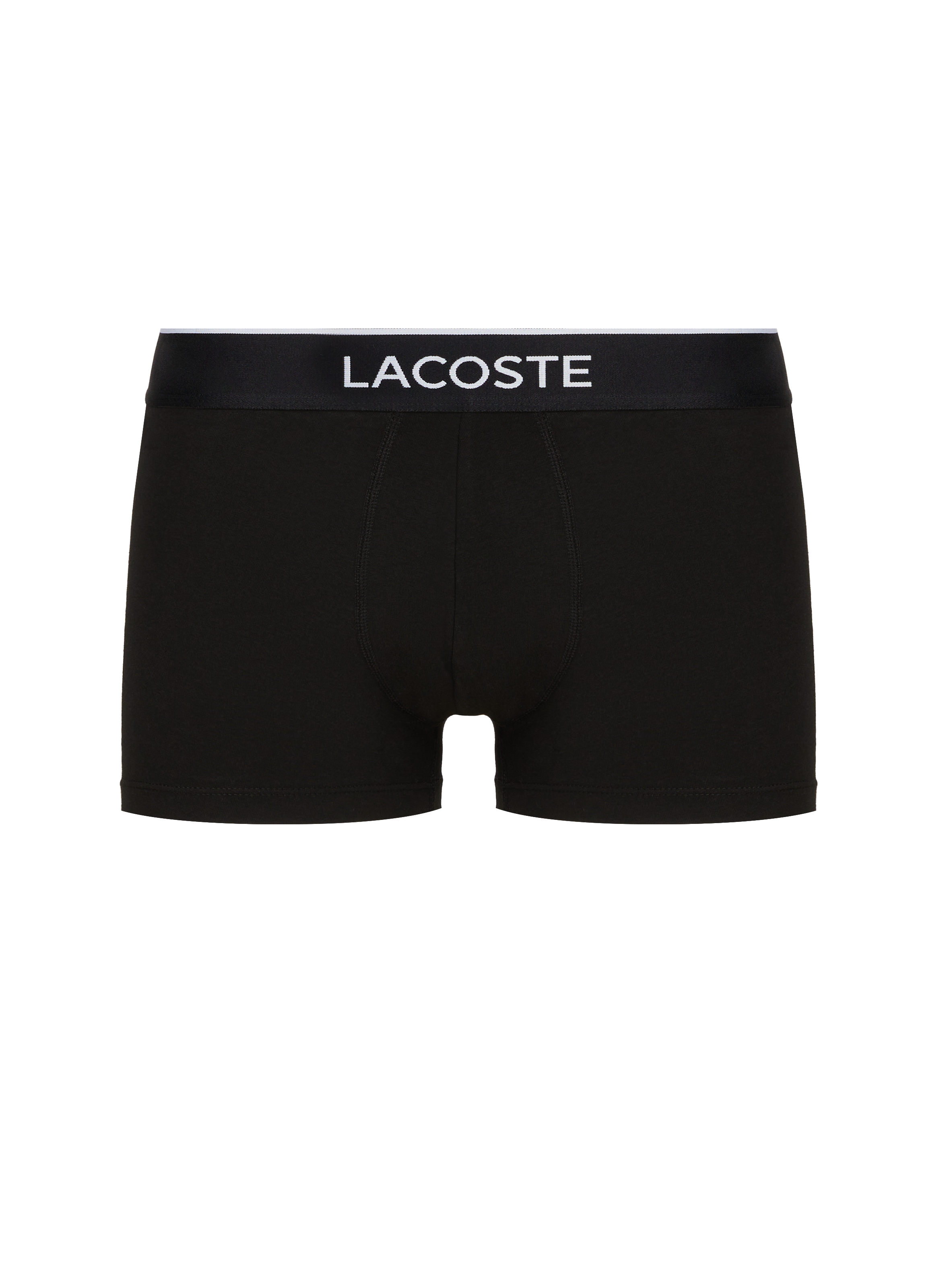  Pack of three cotton boxers LACOSTE Multicolour