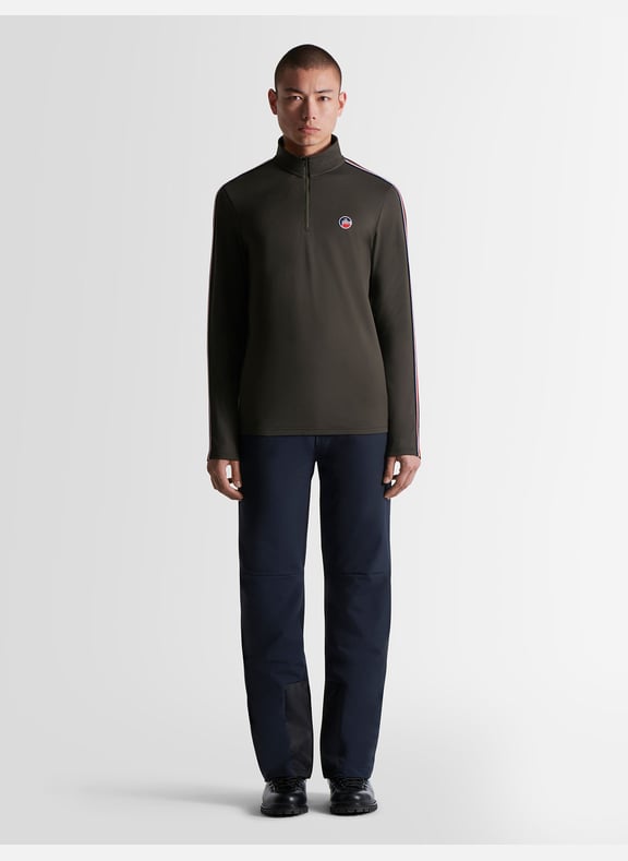 Sous pull mario col montant coupe regular Vert by FUSALP FUSALP Sous pull mario col montant coupe regular Vert