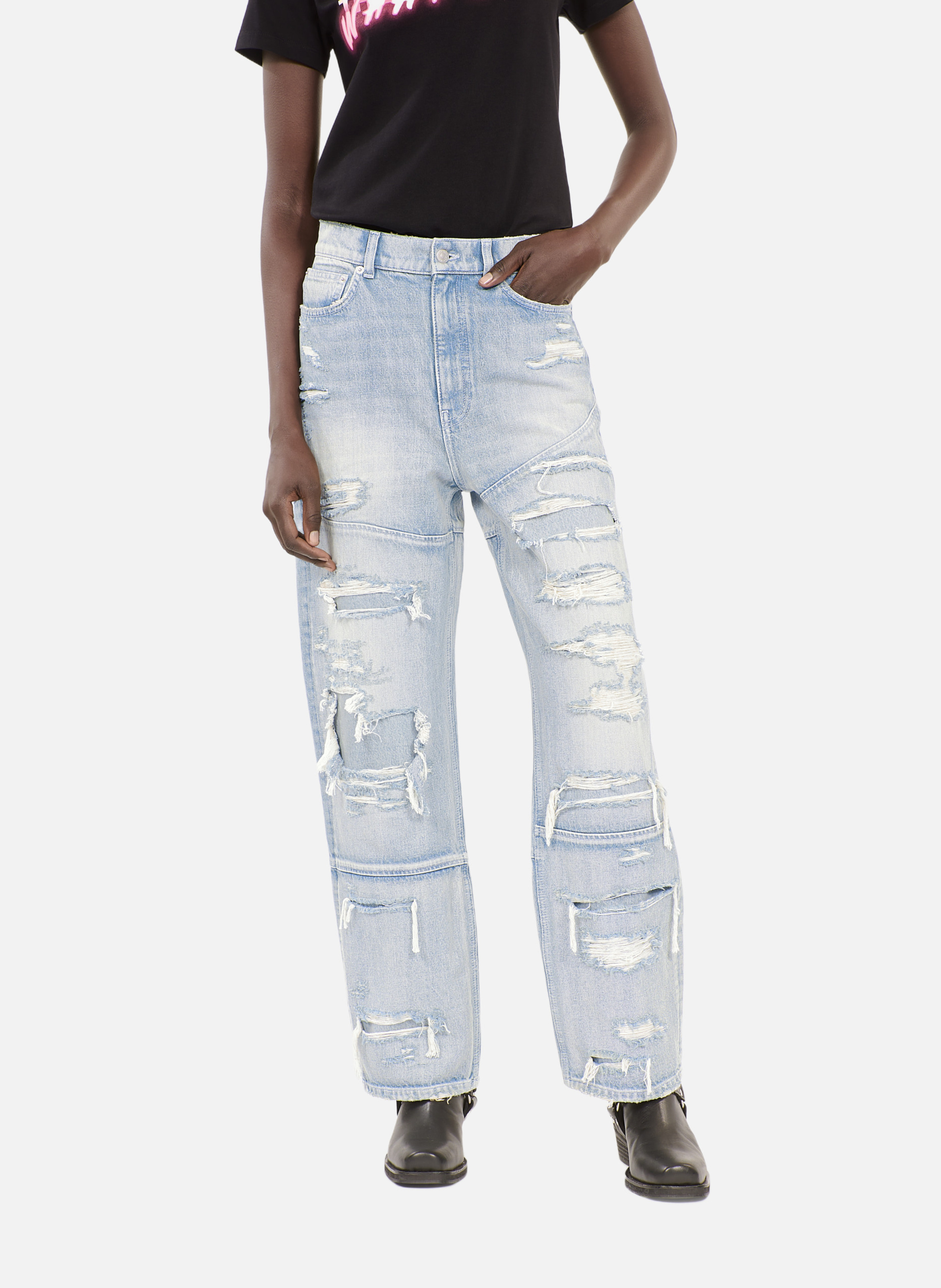 Jean boyfriend BleuTHE KOOPLES