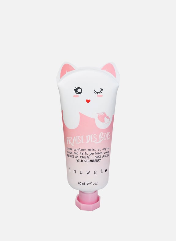 Natural and vegan hand cream - Strawberry by INUWET INUWET Natural and vegan hand cream - Strawberry