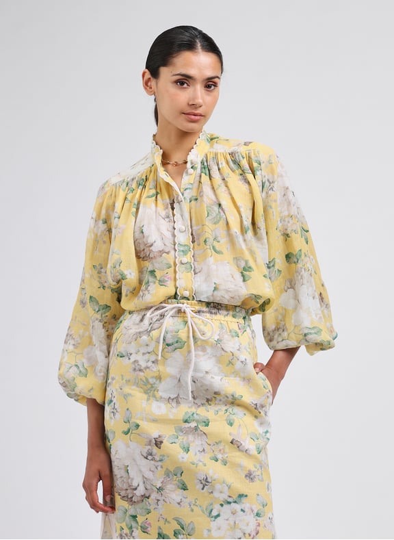 Acacia ramie blouse Multicolour by ZIMMERMANN ZIMMERMANN Acacia ramie blouse Multicolour