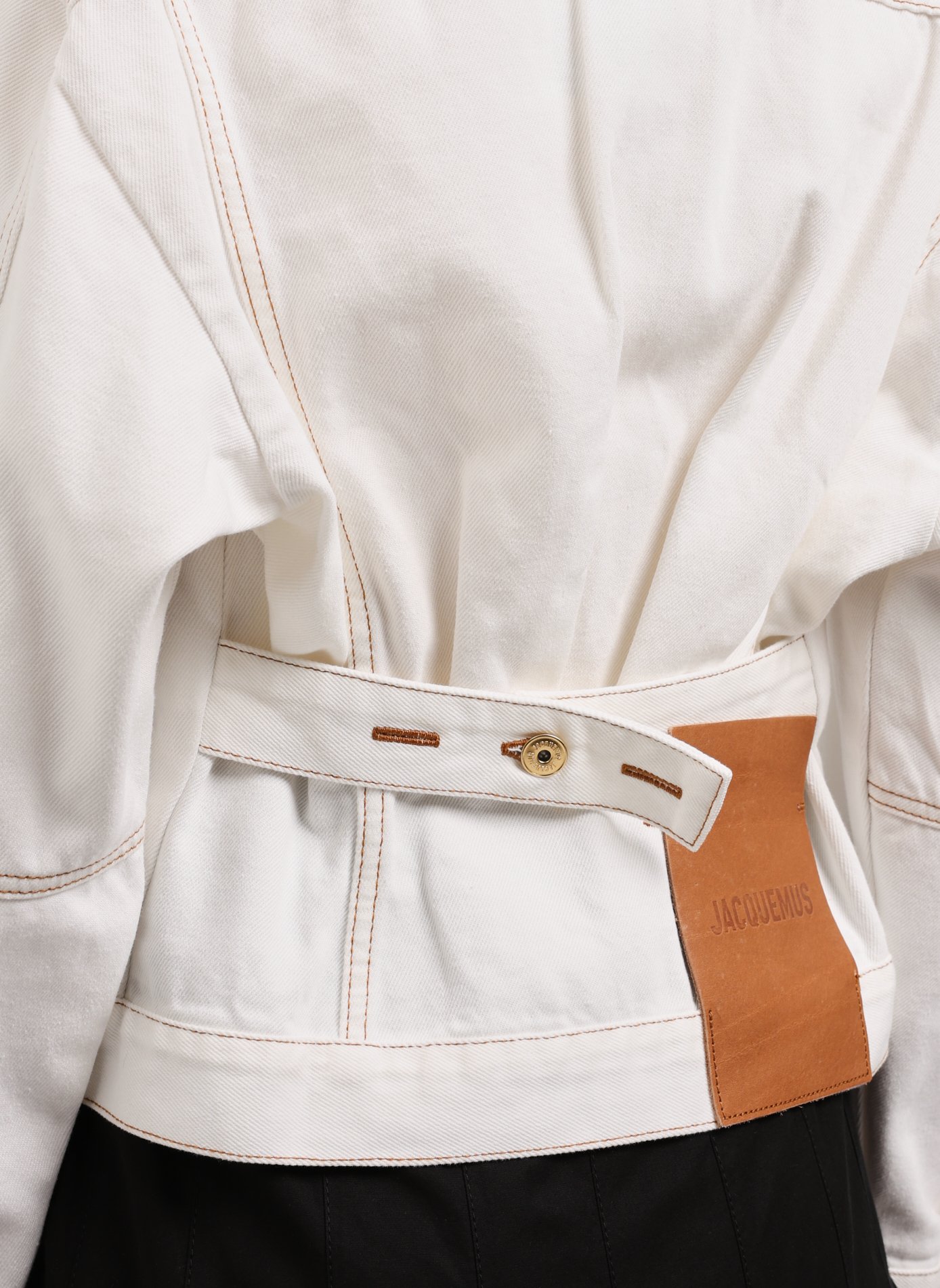 La Veste De-Nîmes JACQUEMUS Blanc