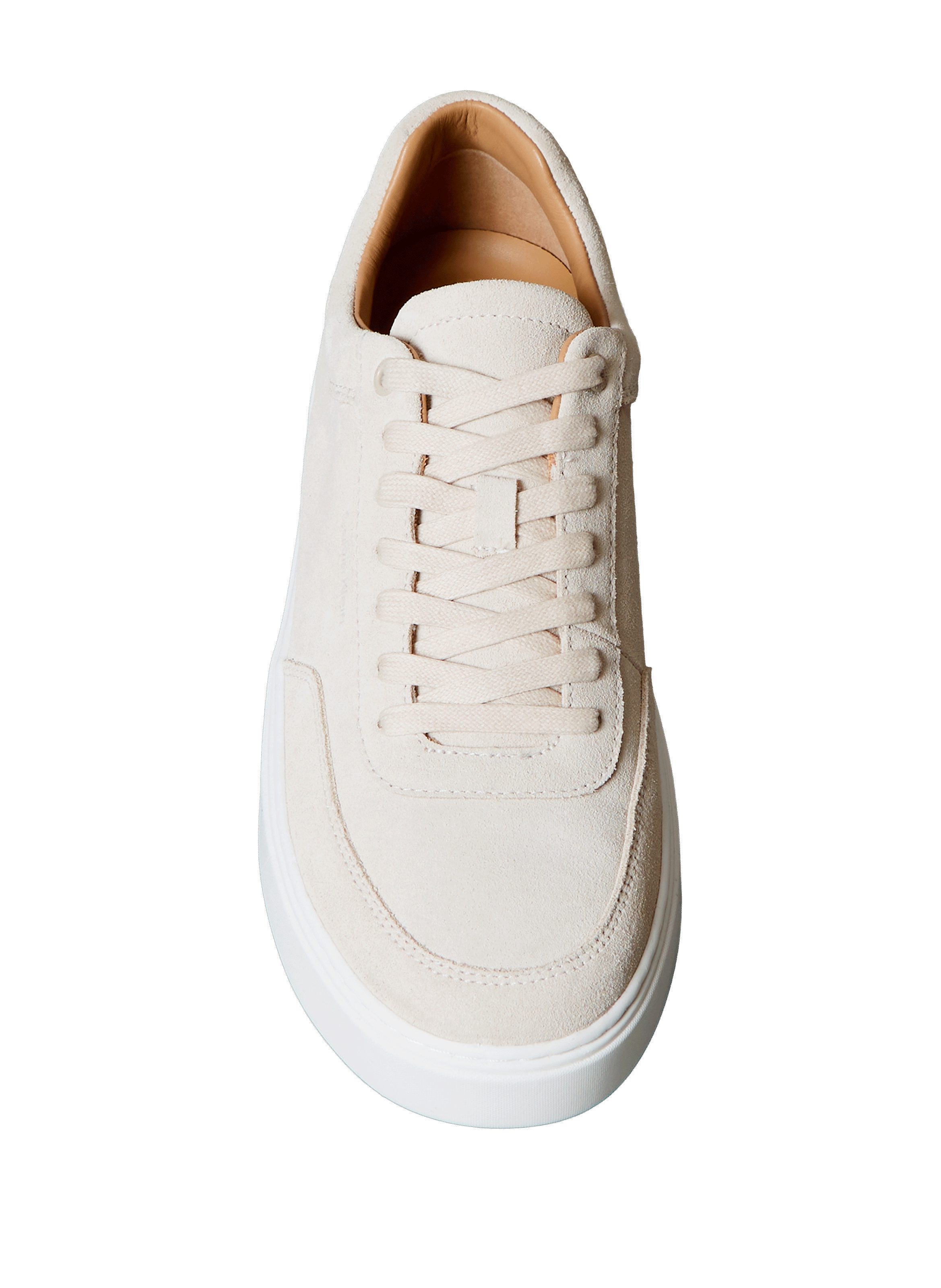 Leather sneakers CALVIN KLEIN Beige