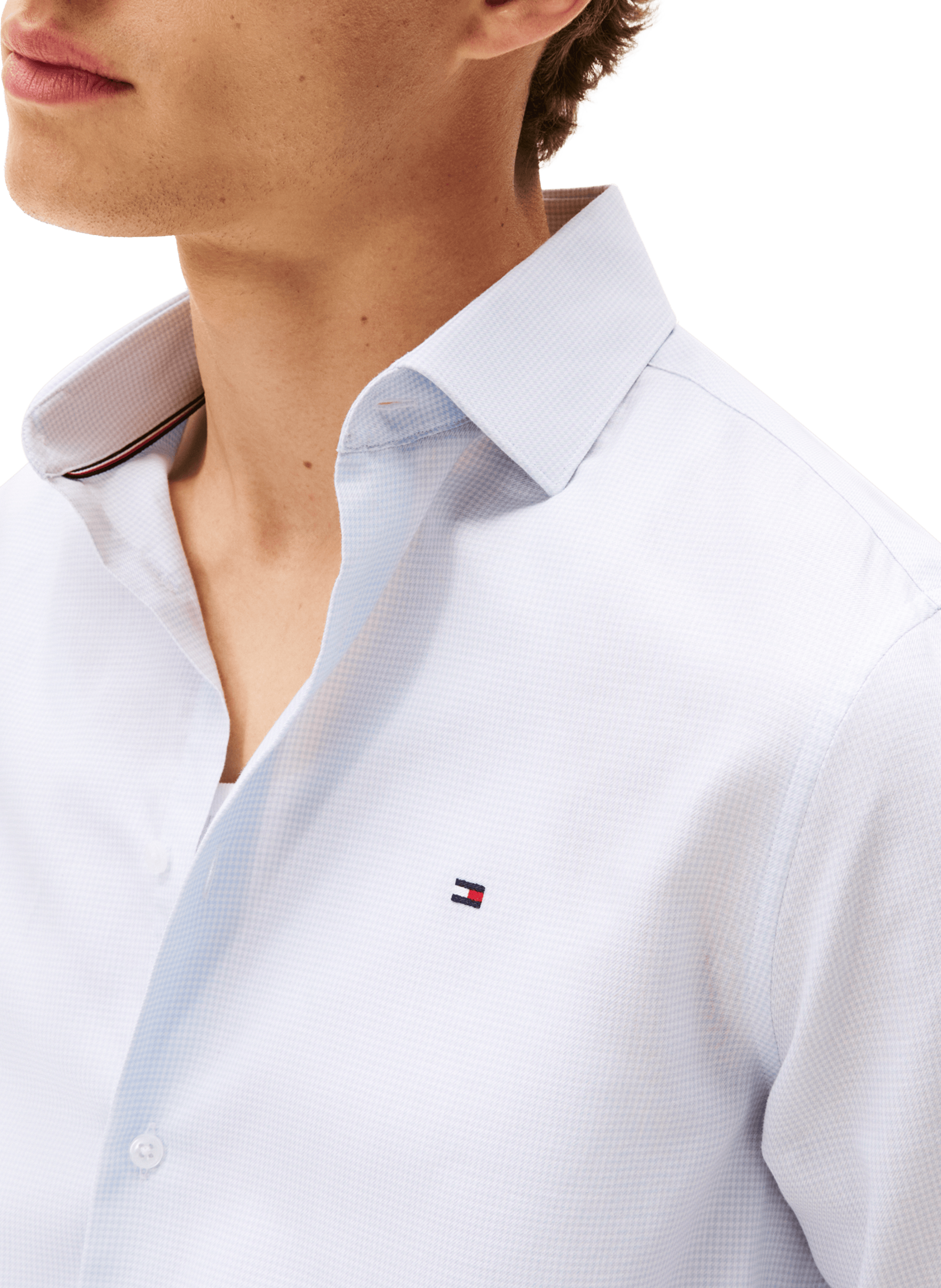  Cotton shirt TOMMY HILFIGER Blue