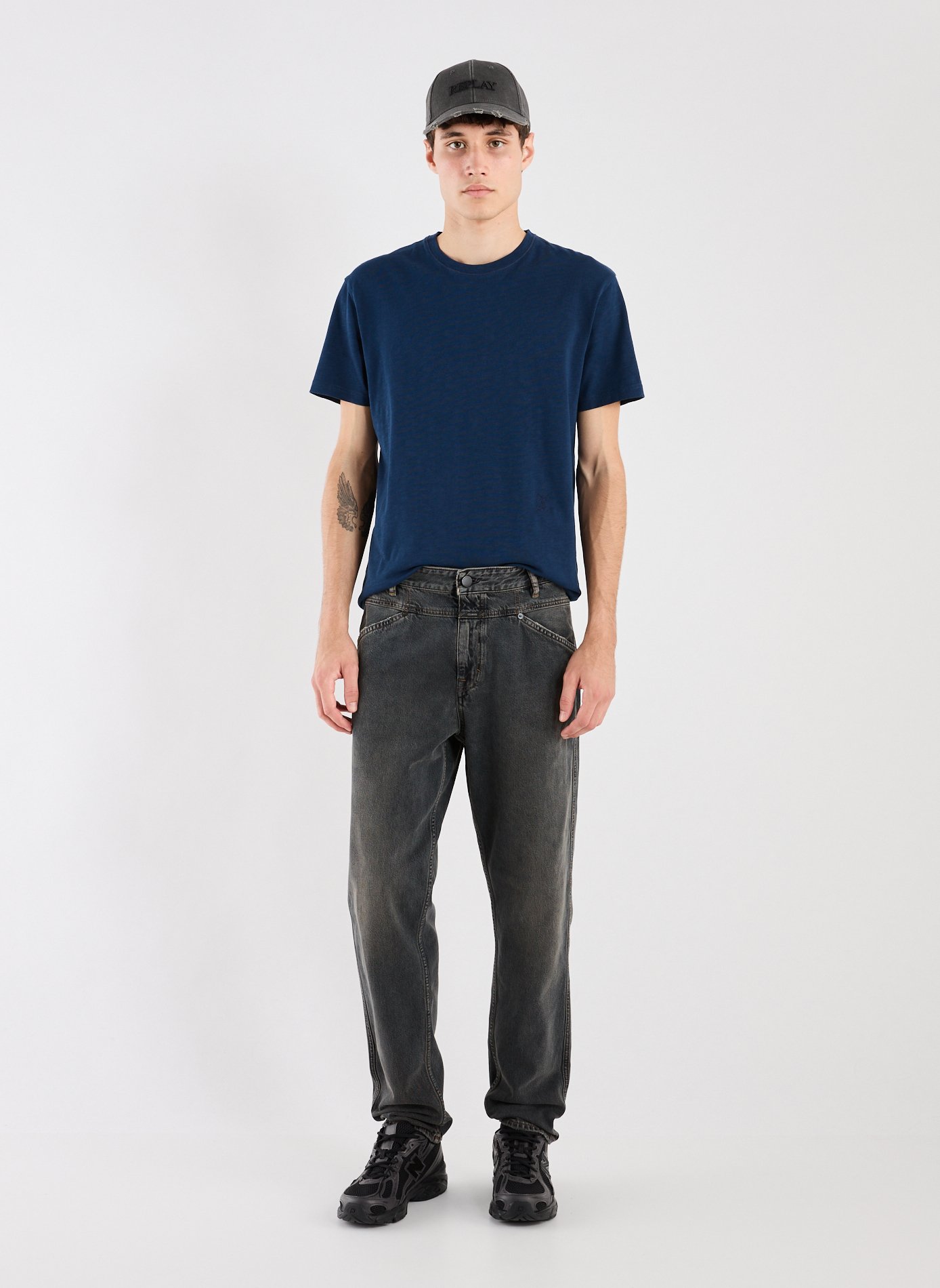 T-shirt en coton CLOSED Bleu