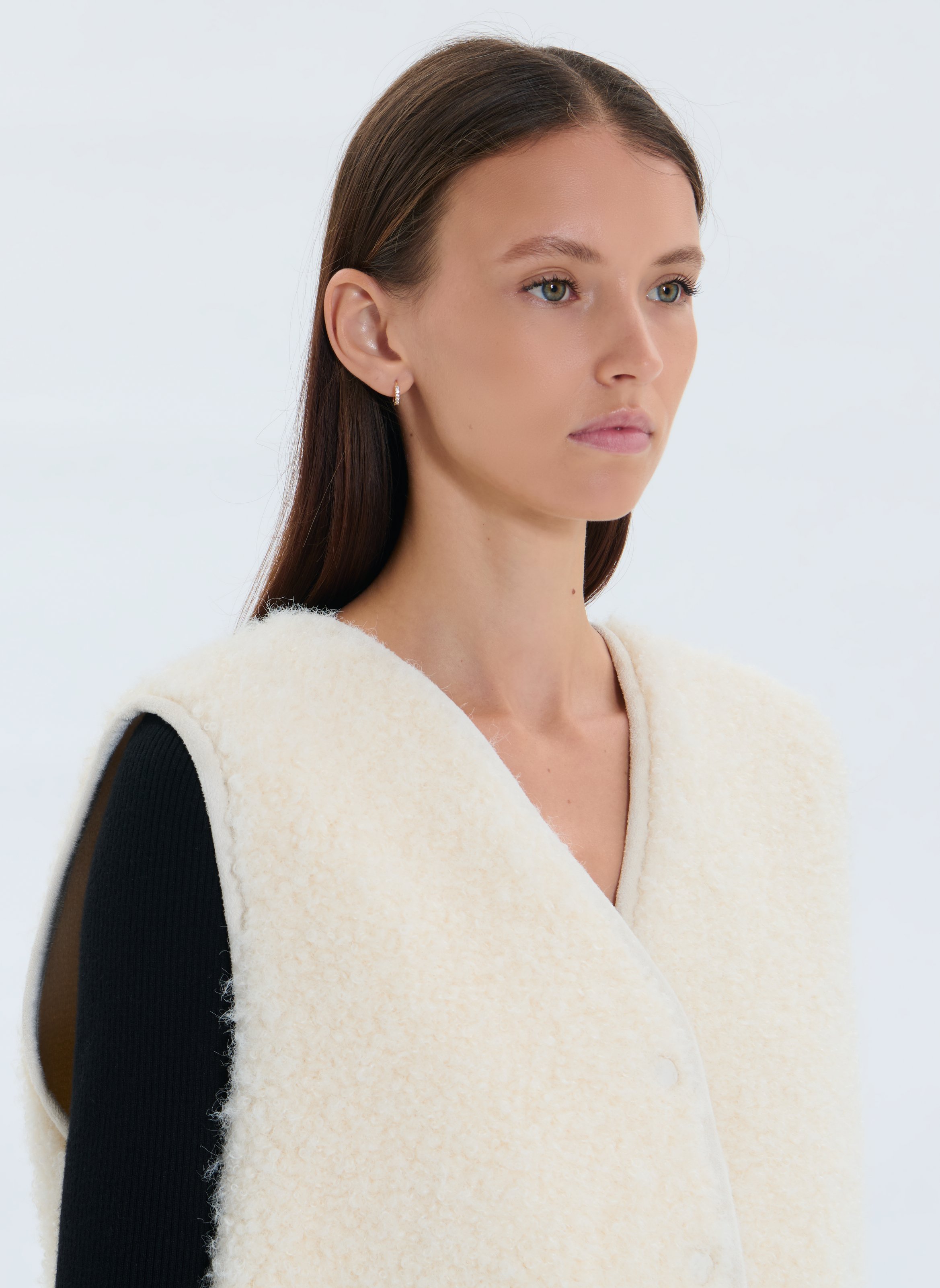 Gilet  giselle ZAPA Blanc