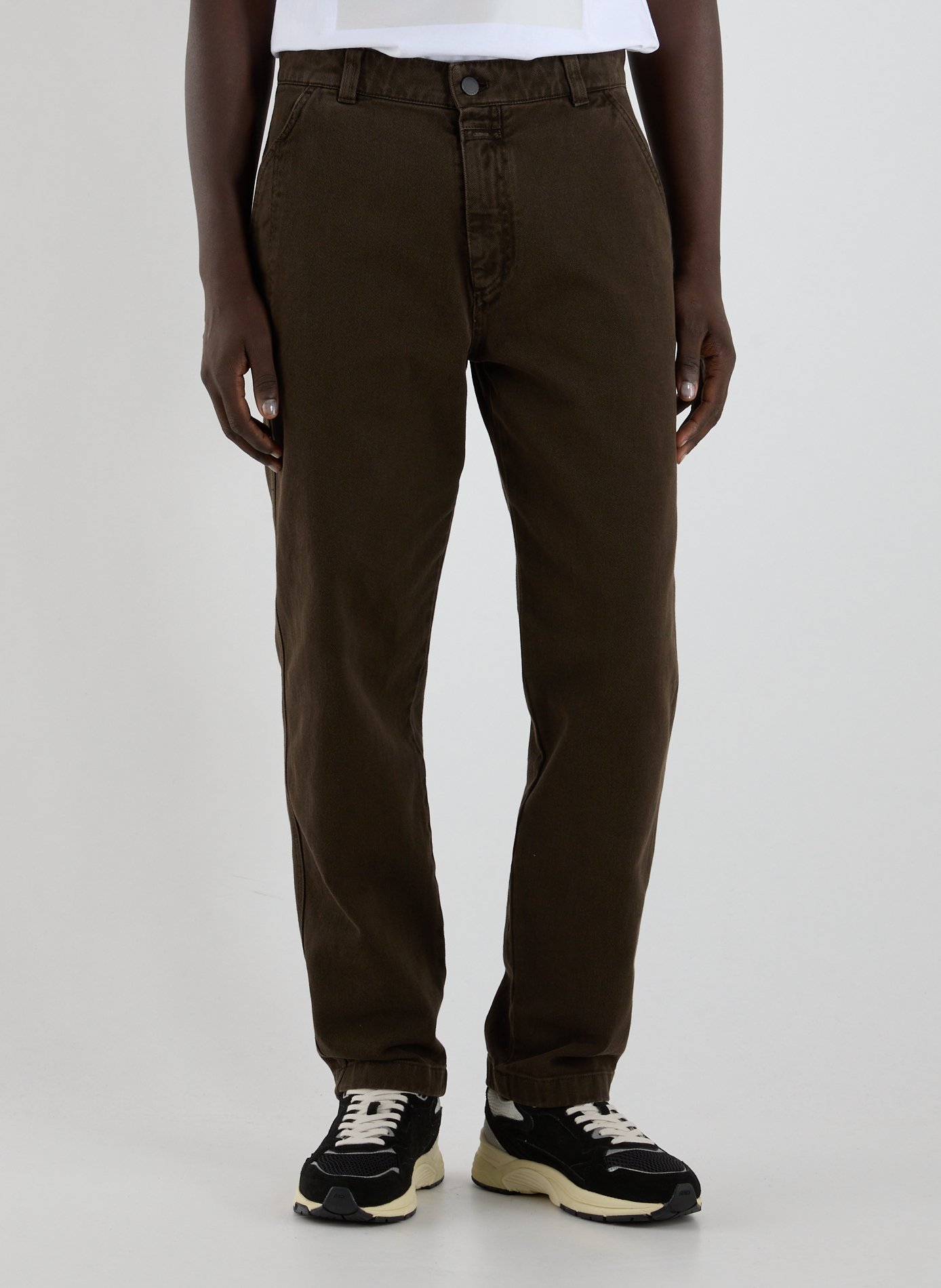CLOSED Pantalon Toledo en coton Vert
