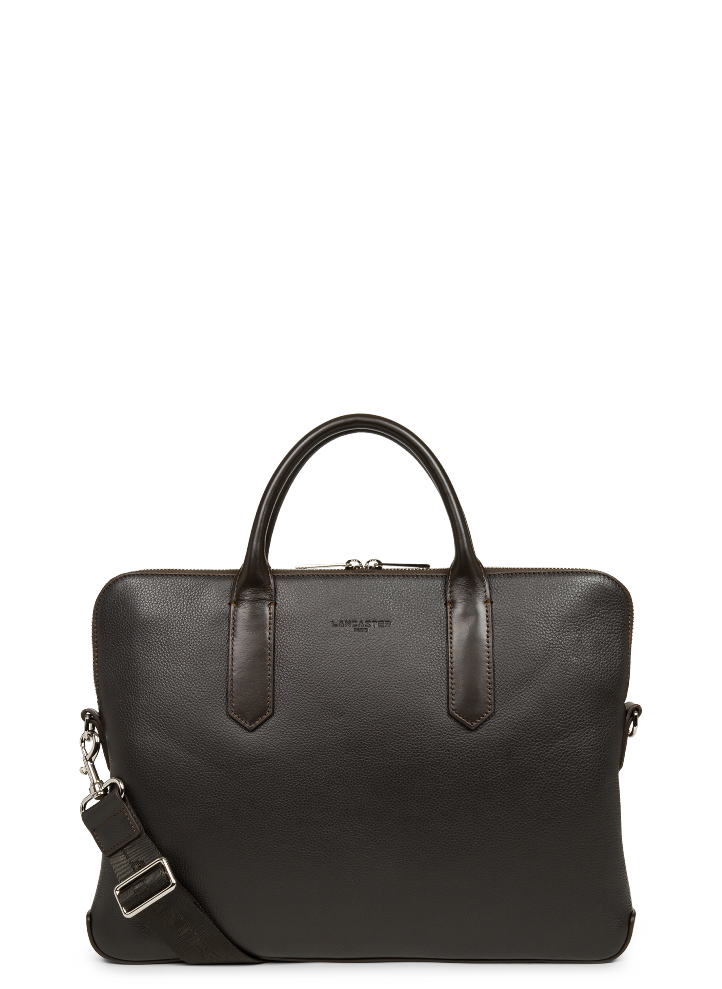 LANCASTER Portfolio document holder bag - Milano Gentlemen Brown