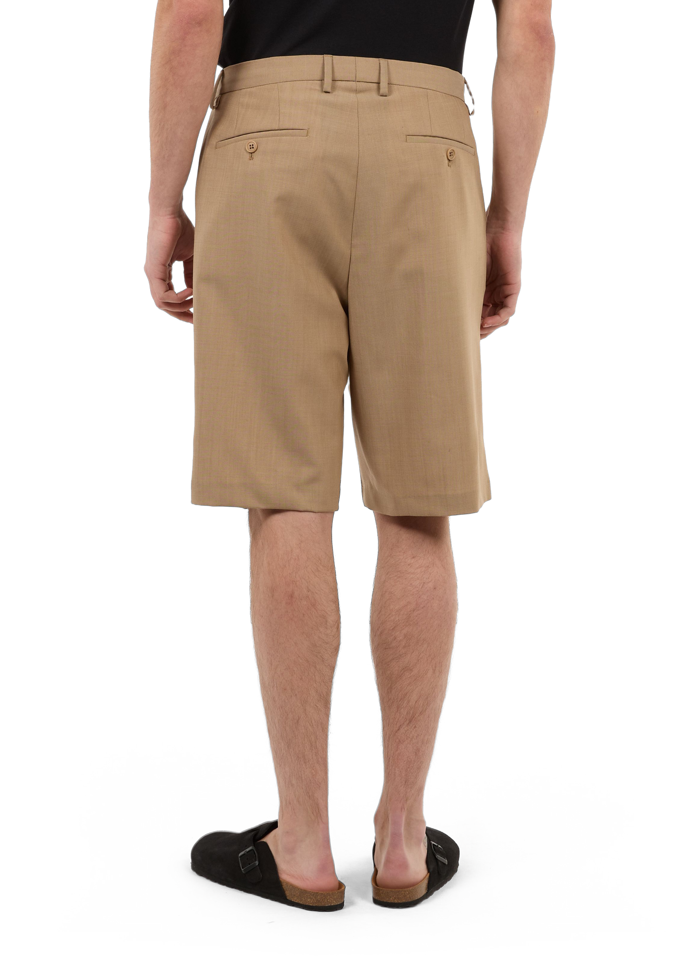 Wool Hela-B Bermuda SAISON 1865 Beige