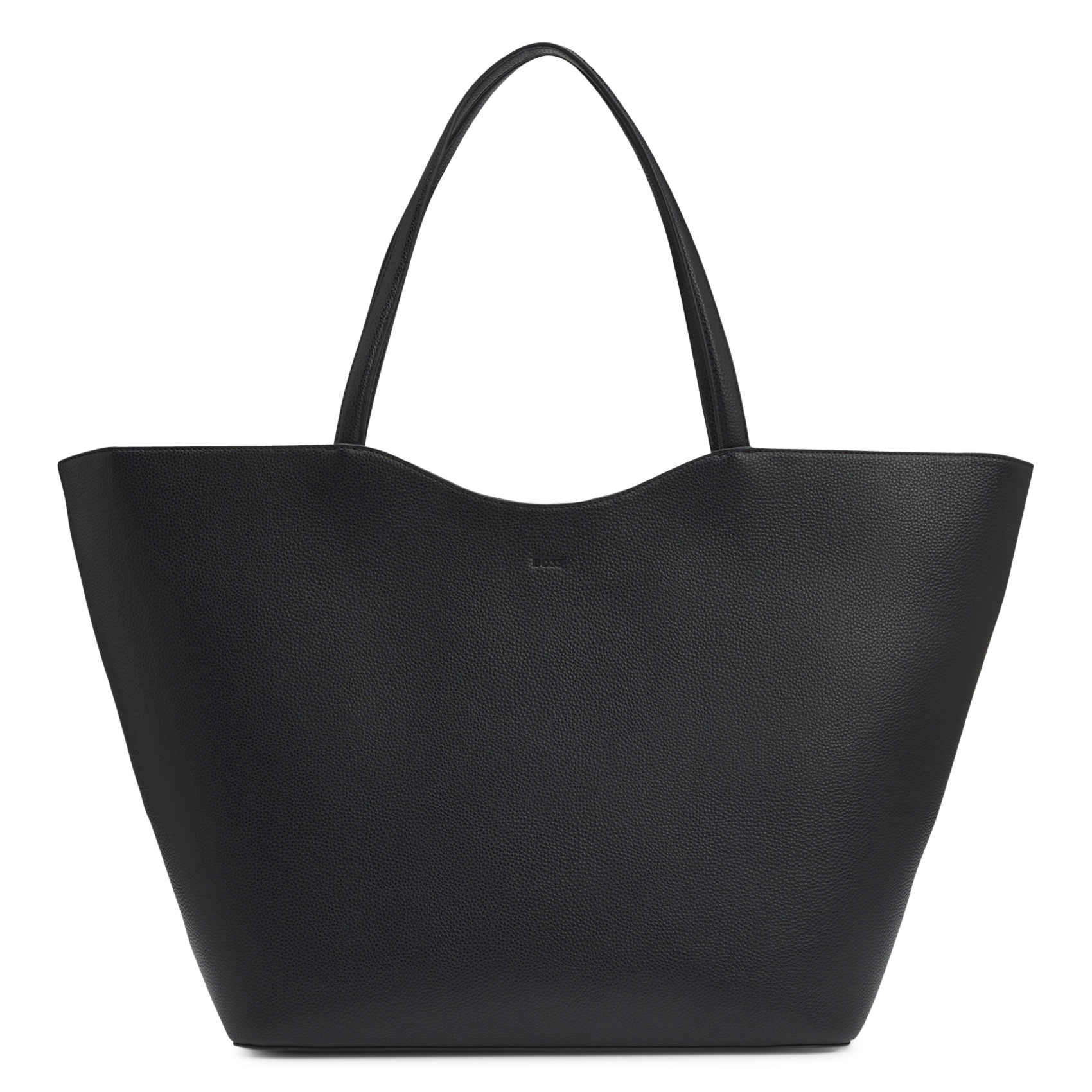 Cabas en cuir BOSS Noir