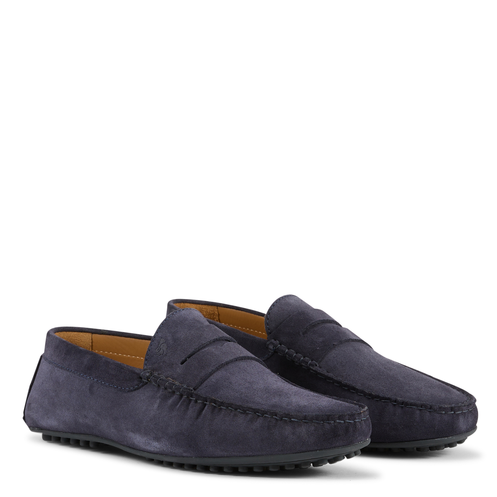 Mocassins en cuir velours lewis BOBBIES Bleu