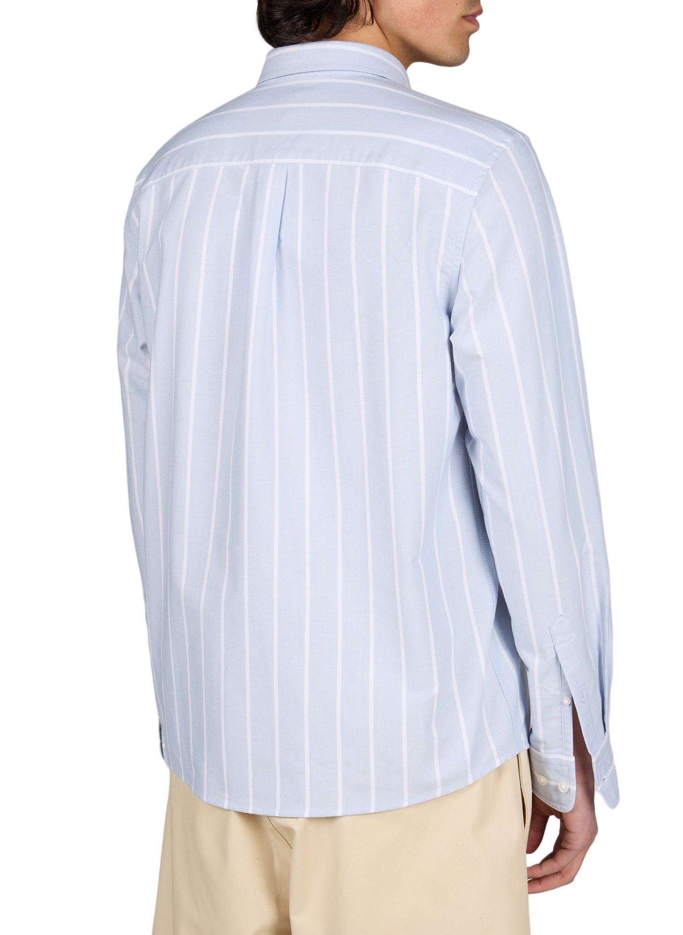 Chemise oxford rayée DRY FAST TEXTILE® AIGLE Bleu