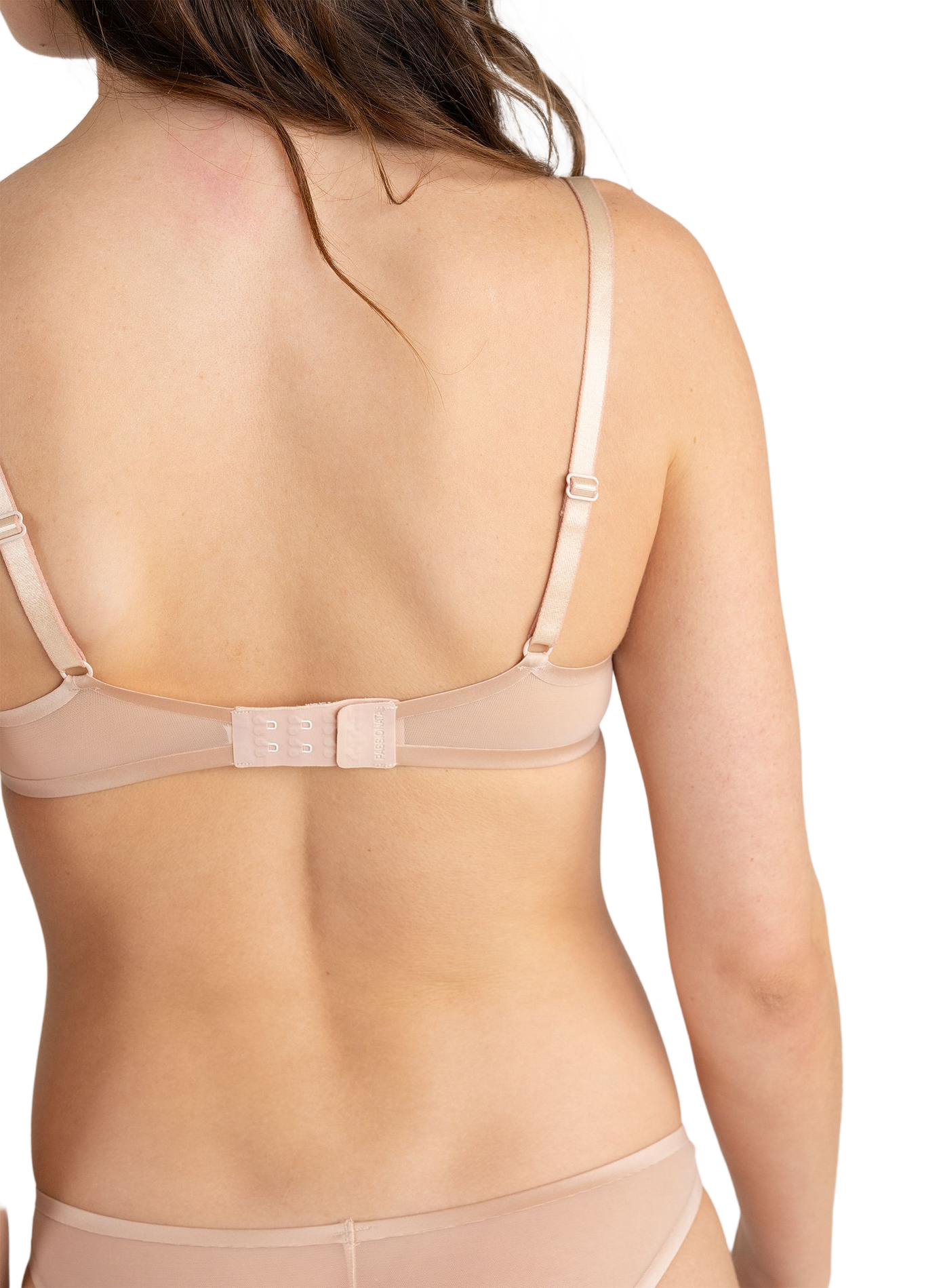 Sujetador de satén PASSIONATA Beige