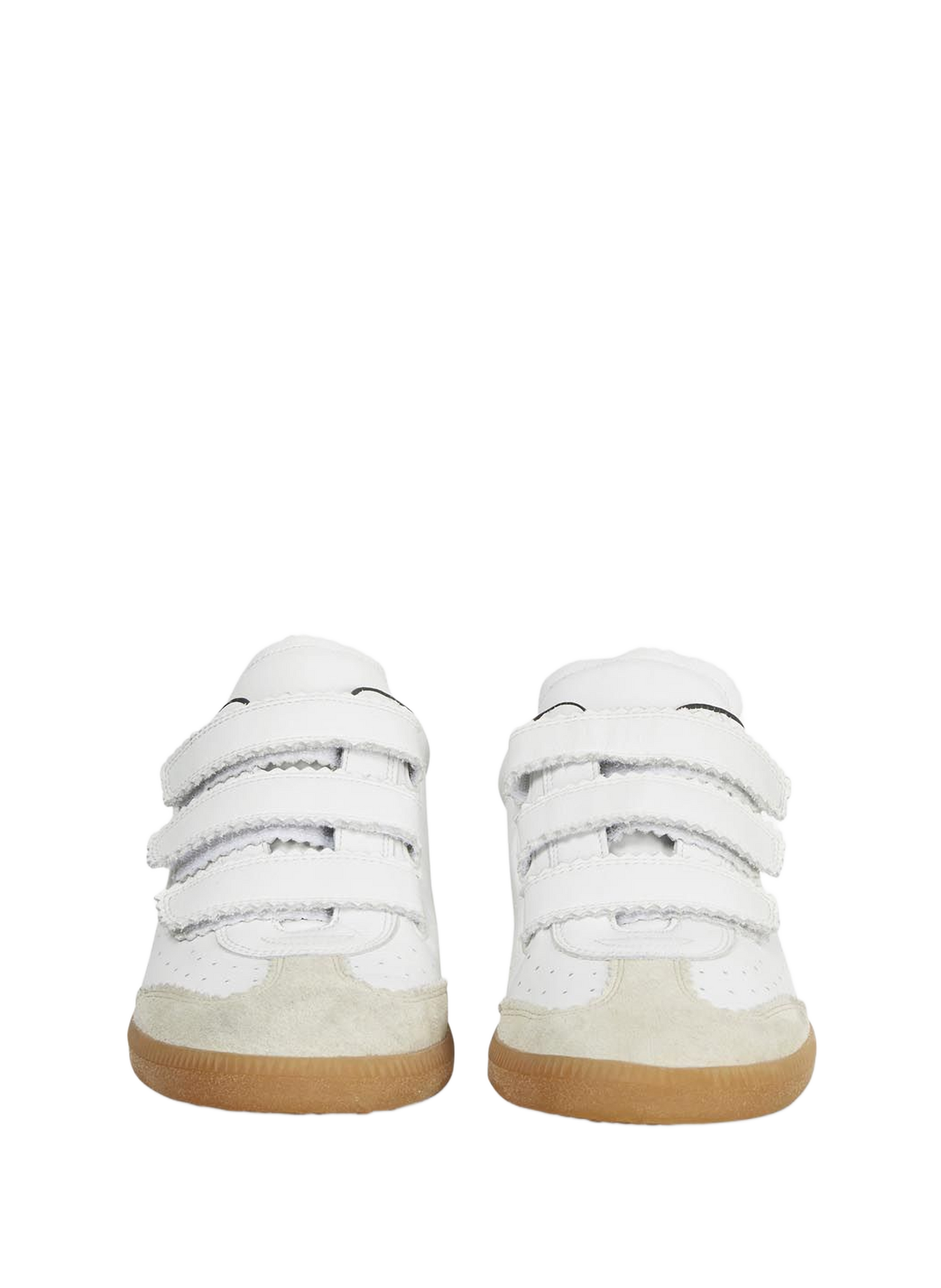 Low-top Beth sneakers in calfskin leather ISABEL MARANT White