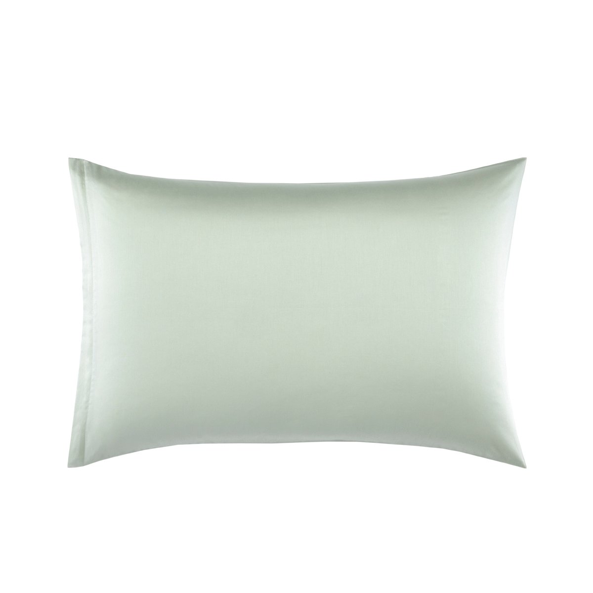 Taie d'oreiller en satin de coton, b linea BOSS HOME Vert