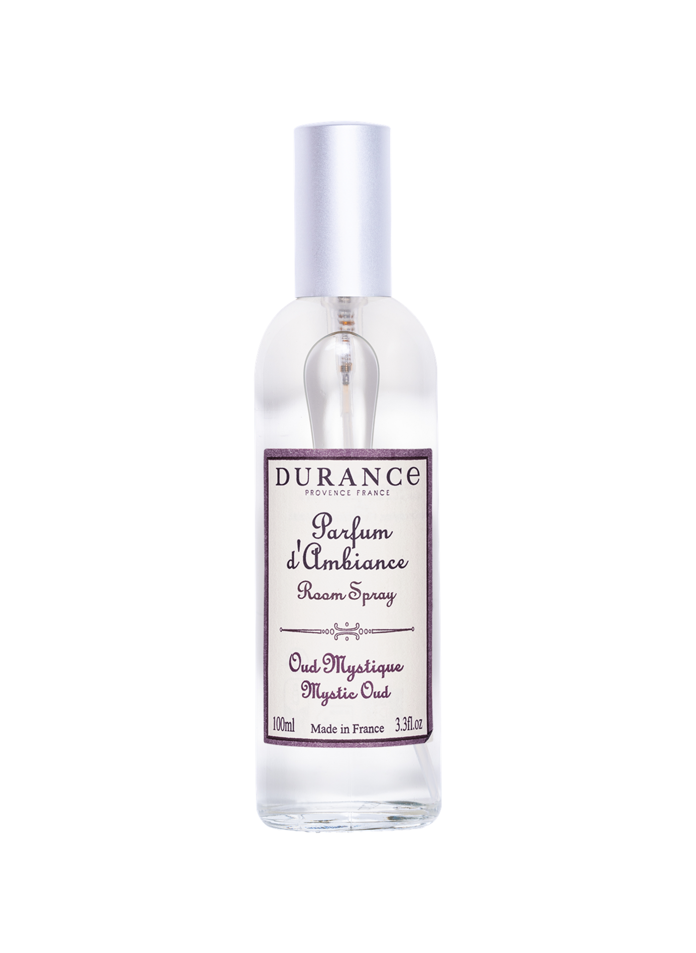 Parfum d'ambiance Oud mystique 100ml DURANCE Rouge