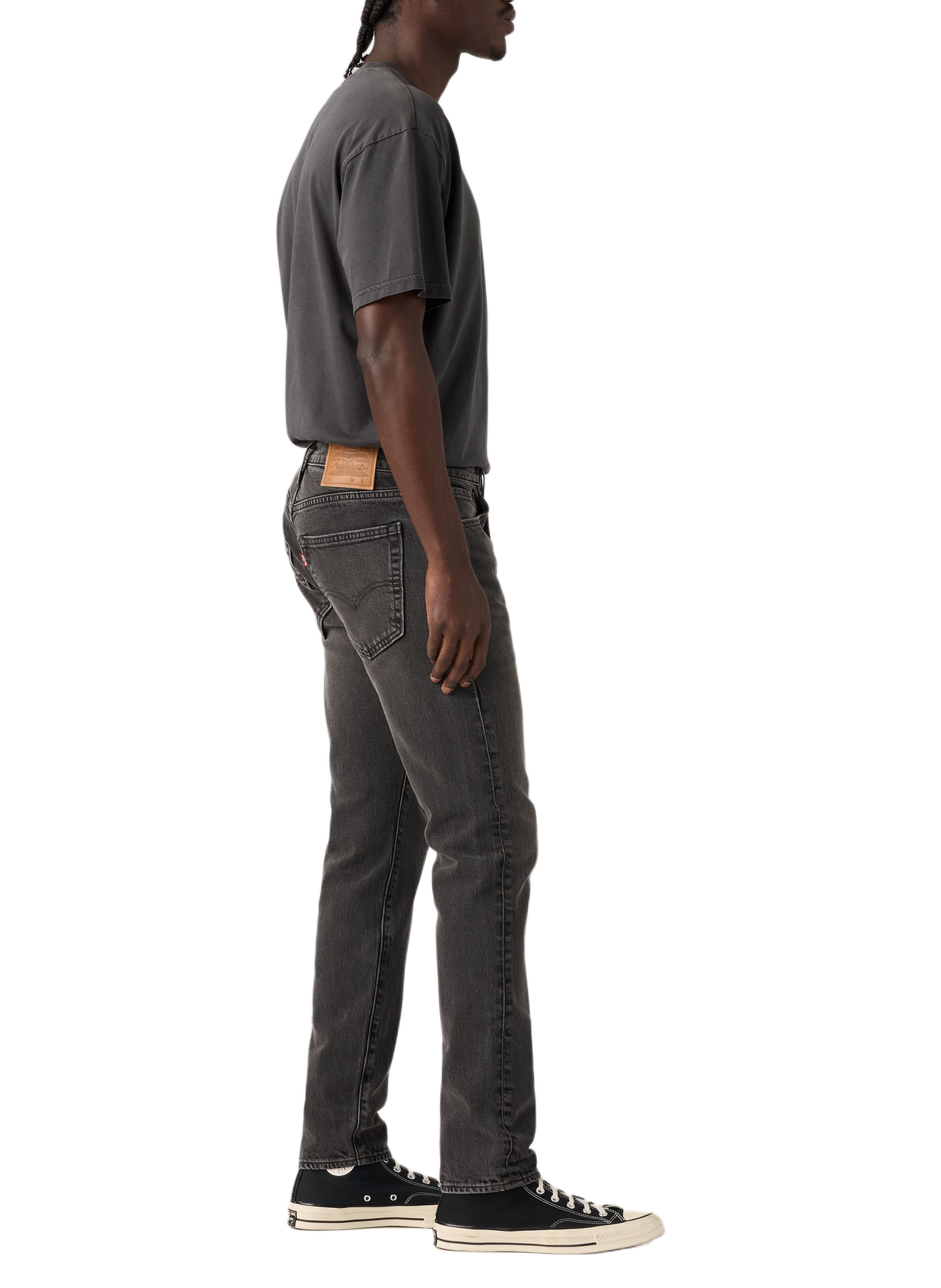 Skinny jeans 512 Taper in katoen | Zwart LEVI'S Heren