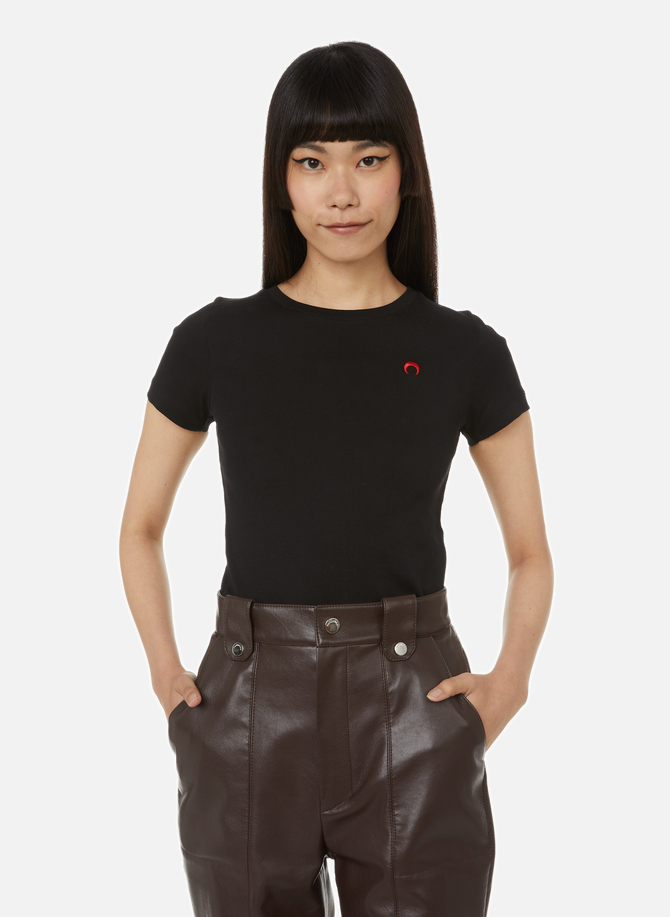Organic cotton round-neck T-shirt MARINE SERRE