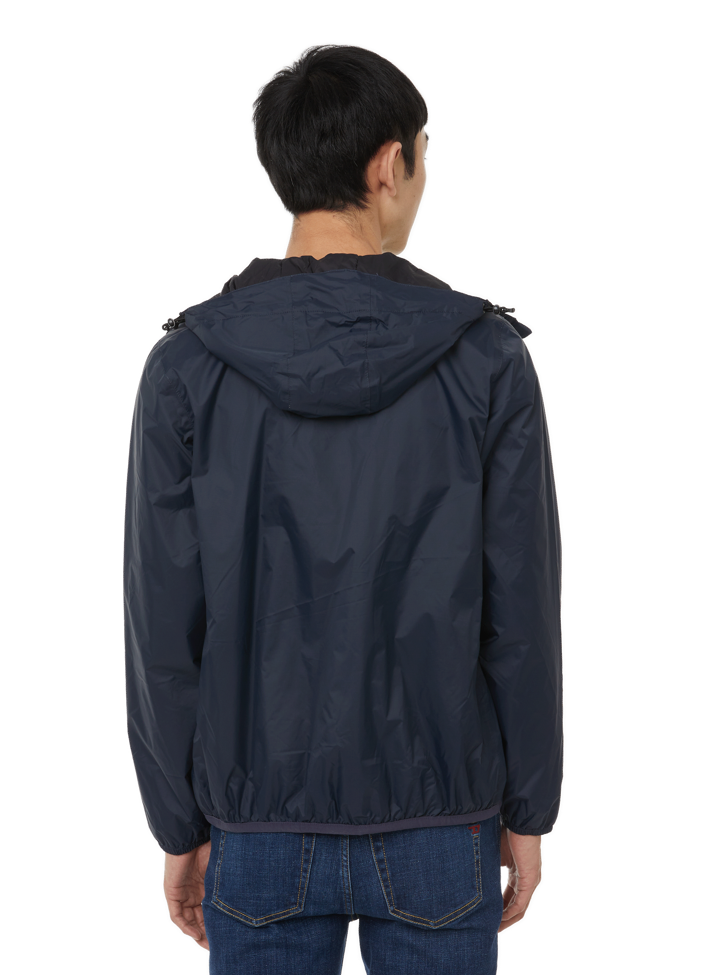 Veste coupe-vent Le vrai 3.0 Claude en nylon K-WAY Bleu
