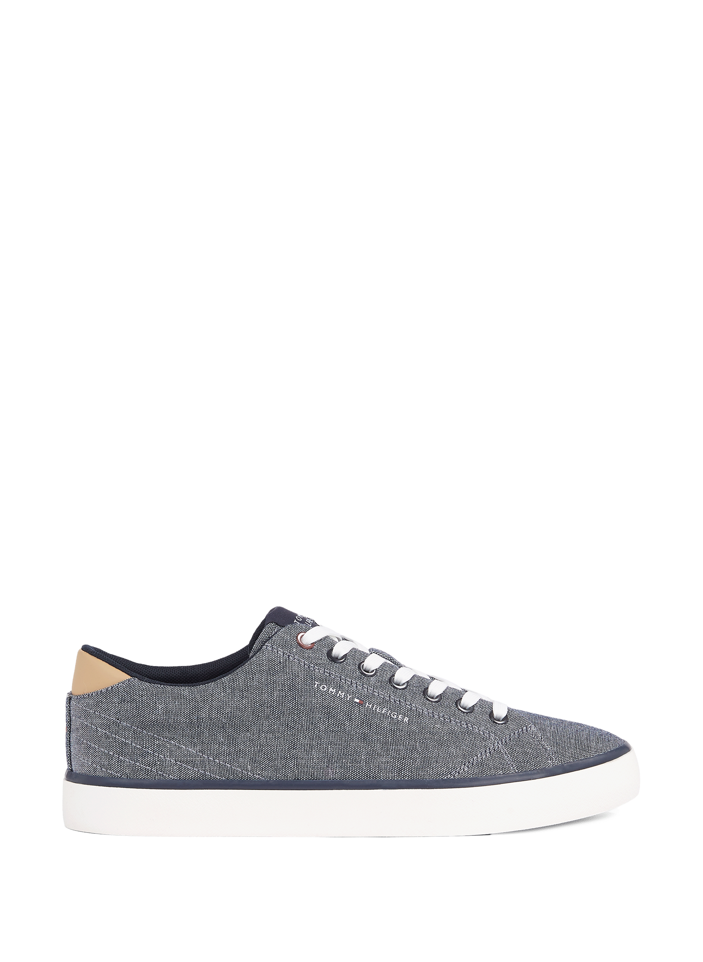 TOMMY HILFIGER Linen sneakers  Blue