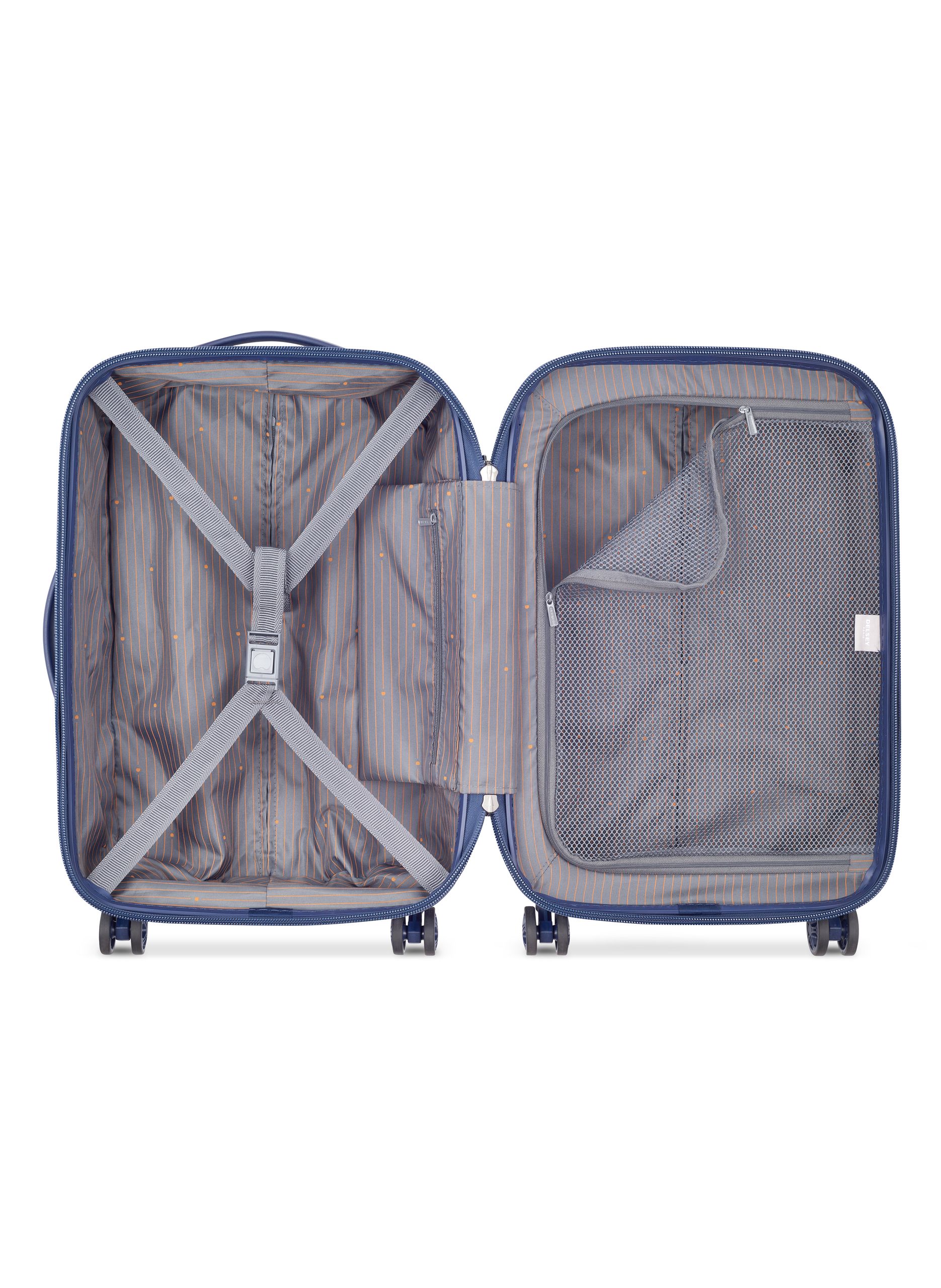 Valise cabine rigide taille s - caumartin plus DELSEY PARIS Bleu