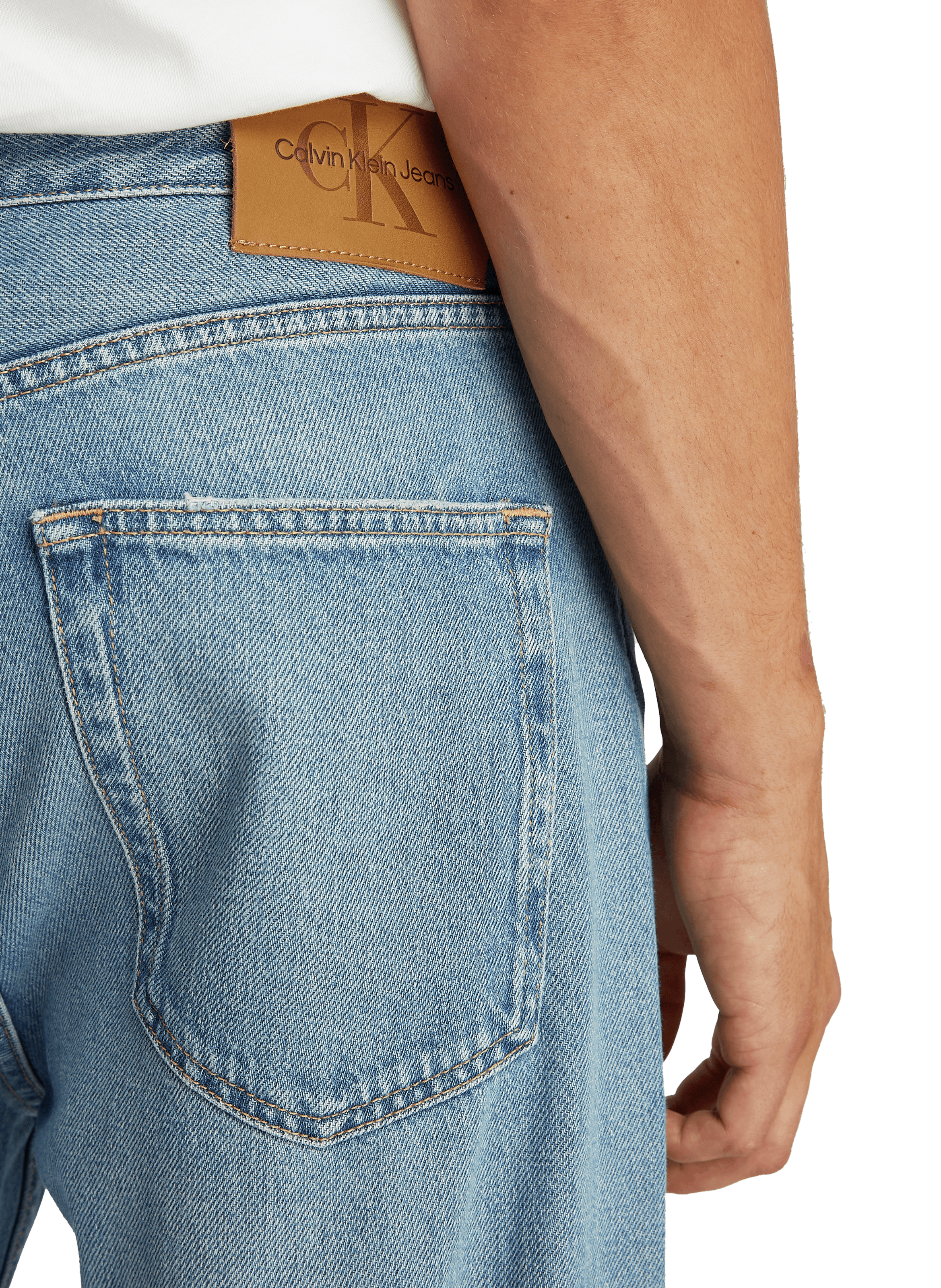 Jean droit CALVIN KLEIN Bleu