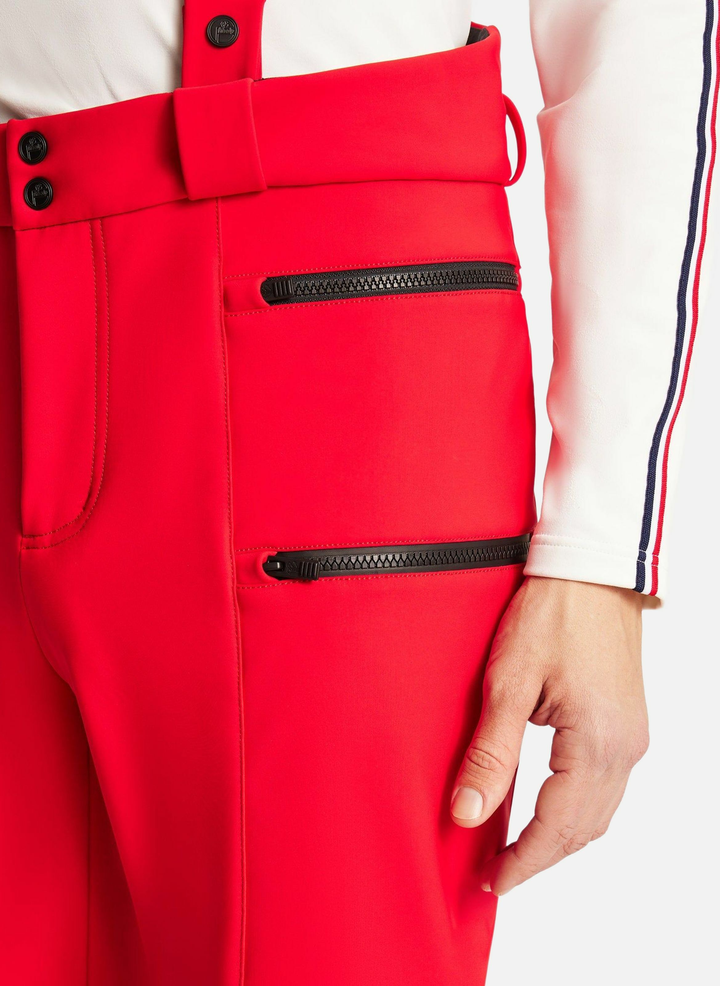 Pantalon de ski flash coupe regular FUSALP Rouge