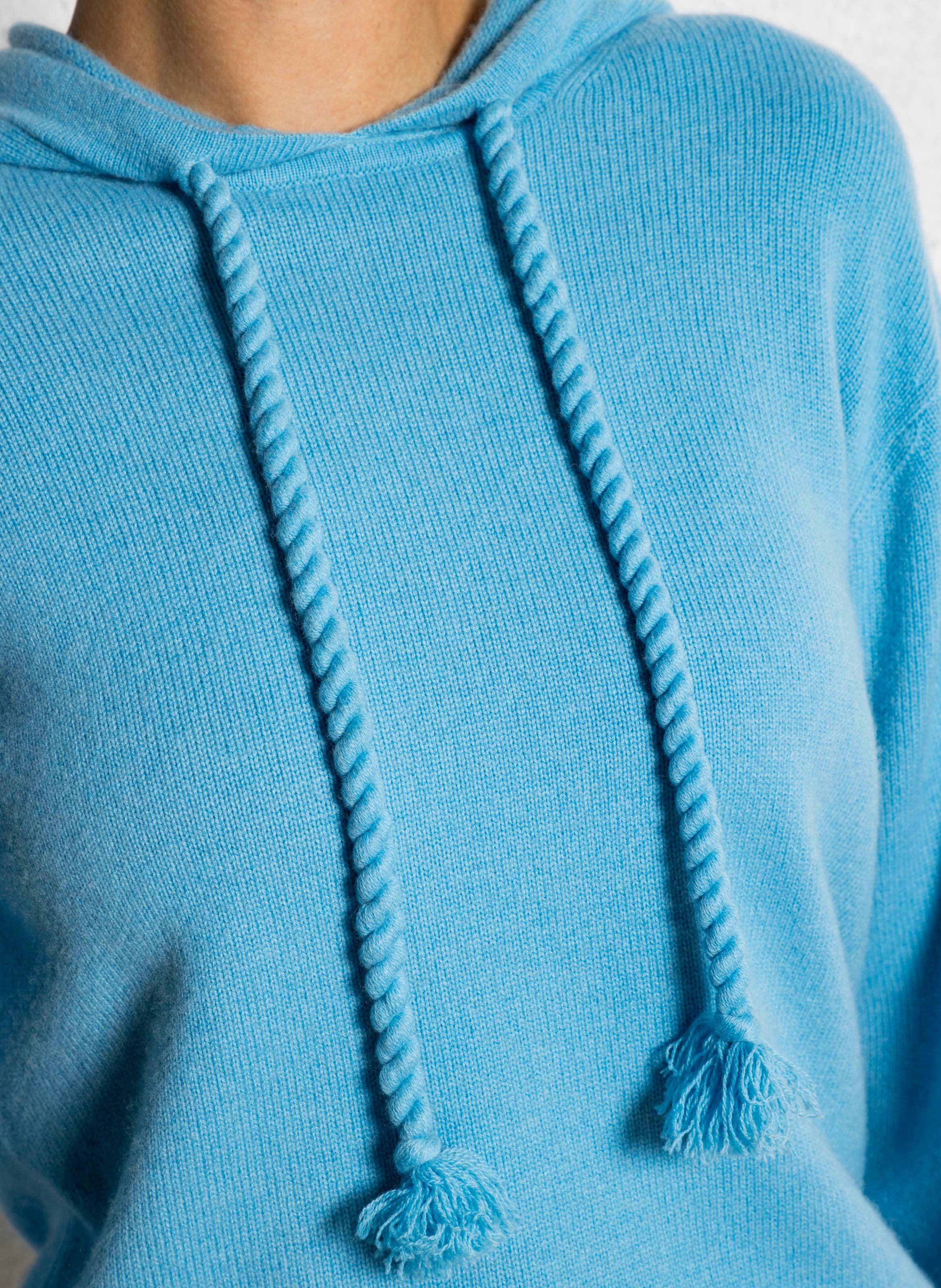 Pull oversize en cachemire bakia KUJTEN Bleu