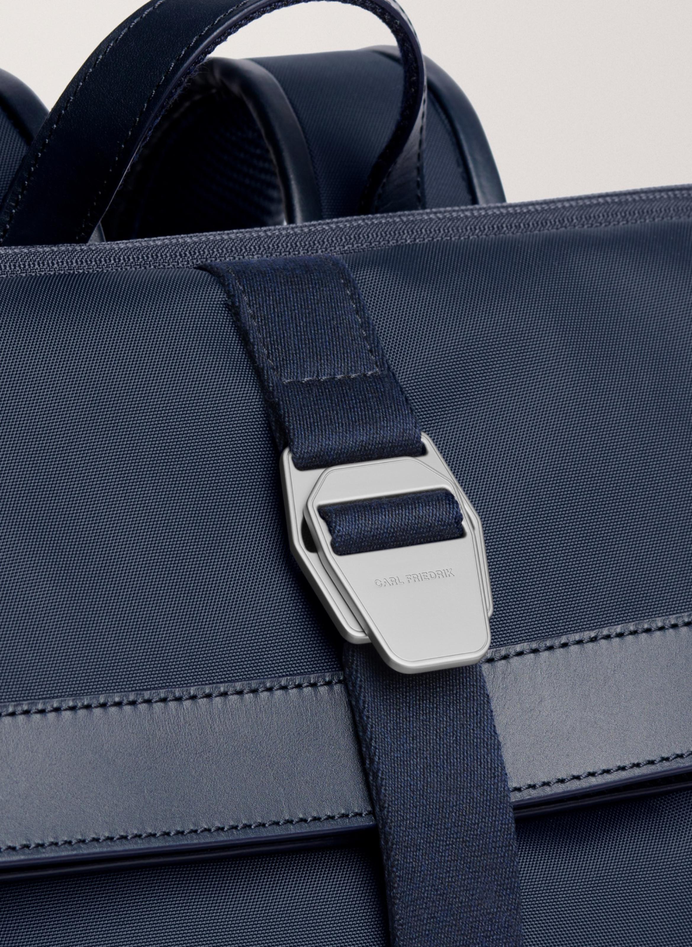 Sac à dos 'City-hopper' en nylon CARL FRIEDRIK Bleu