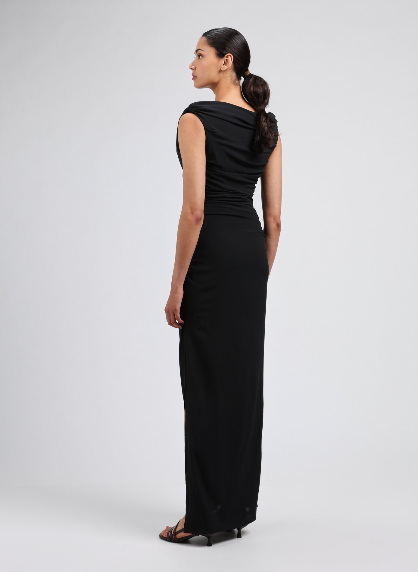 The long Rita dress JACQUEMUS Black