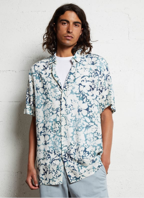 Chemise col classique Bleu by IKKS IKKS Chemise col classique Bleu