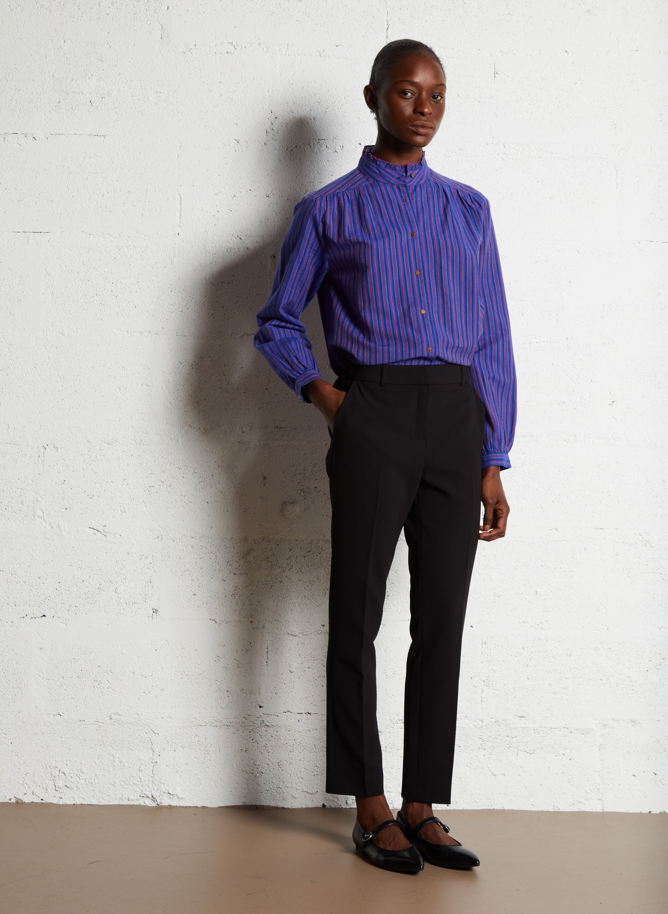 Pantalon droit Felix MAISON 123 Noir