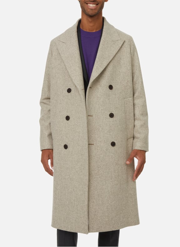 Wool coat Beige by SAISON 1865 SAISON 1865 Wool coat Beige