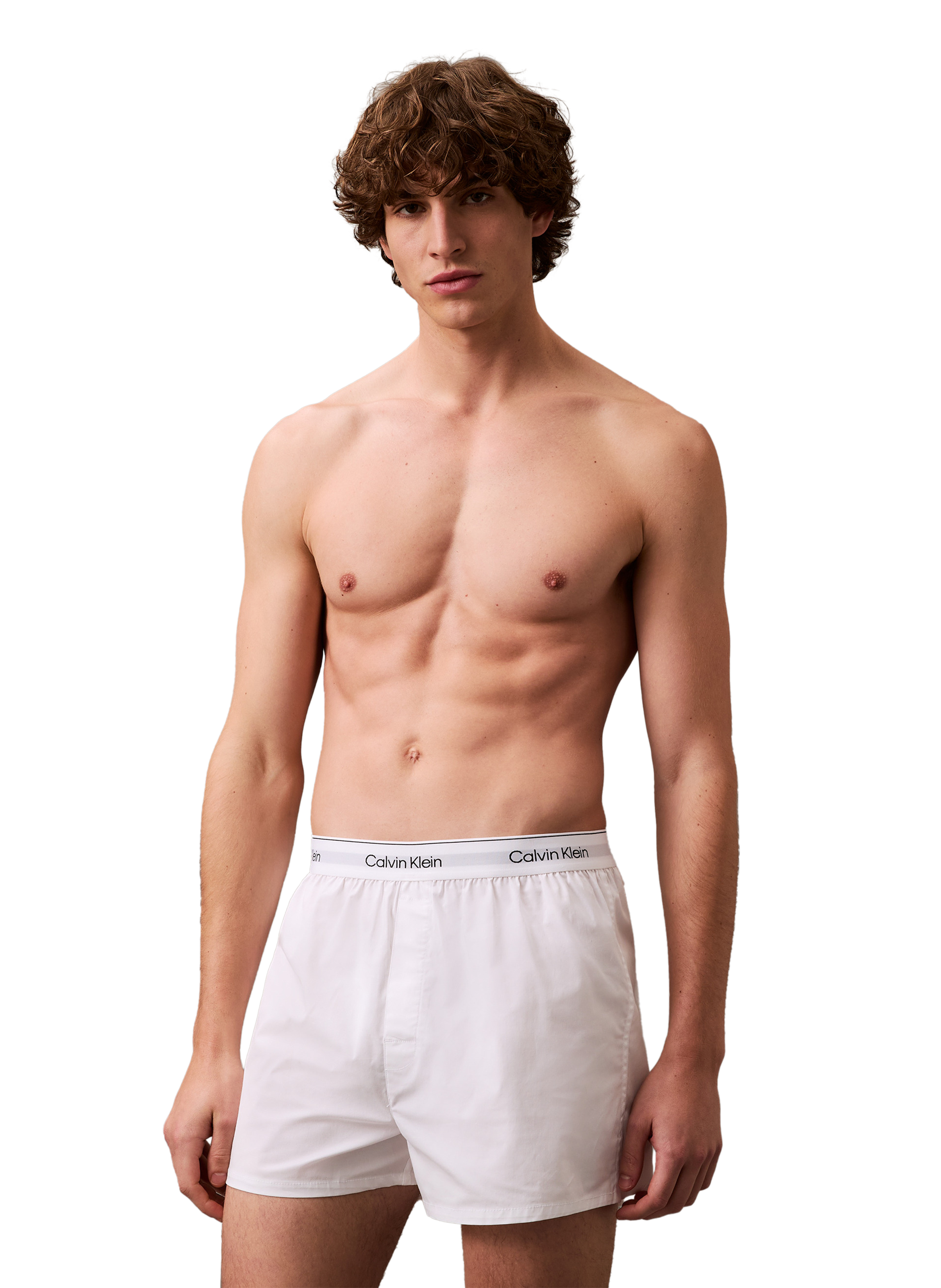 Set of three cotton boxers CALVIN KLEIN Multicolour