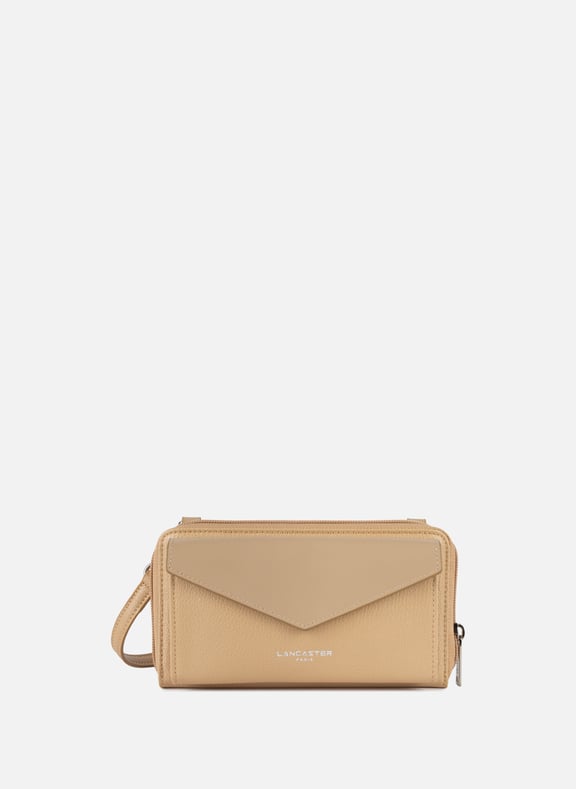 Pochette smartphone - maya kba Doré by LANCASTER LANCASTER Pochette smartphone - maya kba Doré