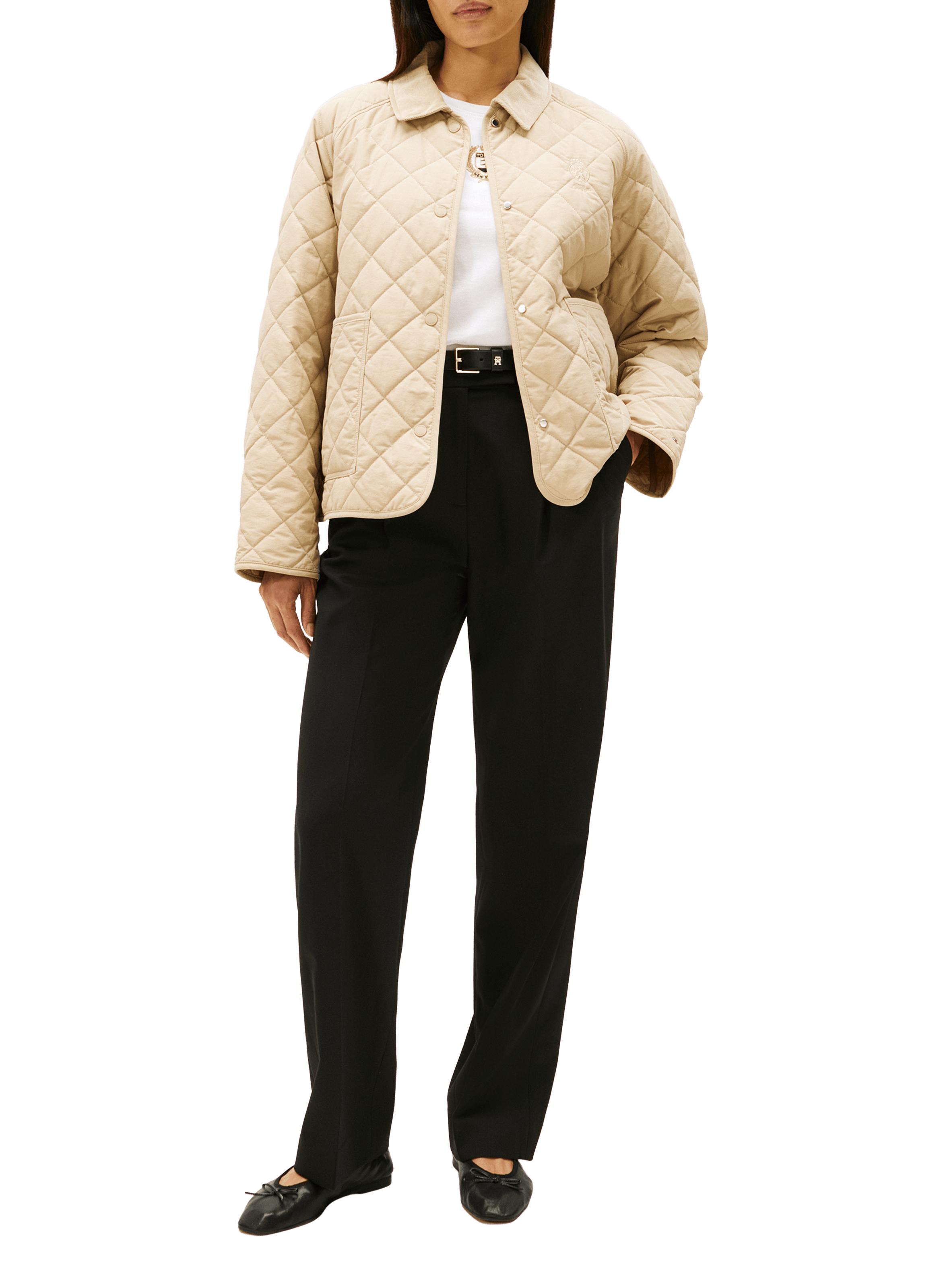 Veste matelassée TOMMY HILFIGER Beige