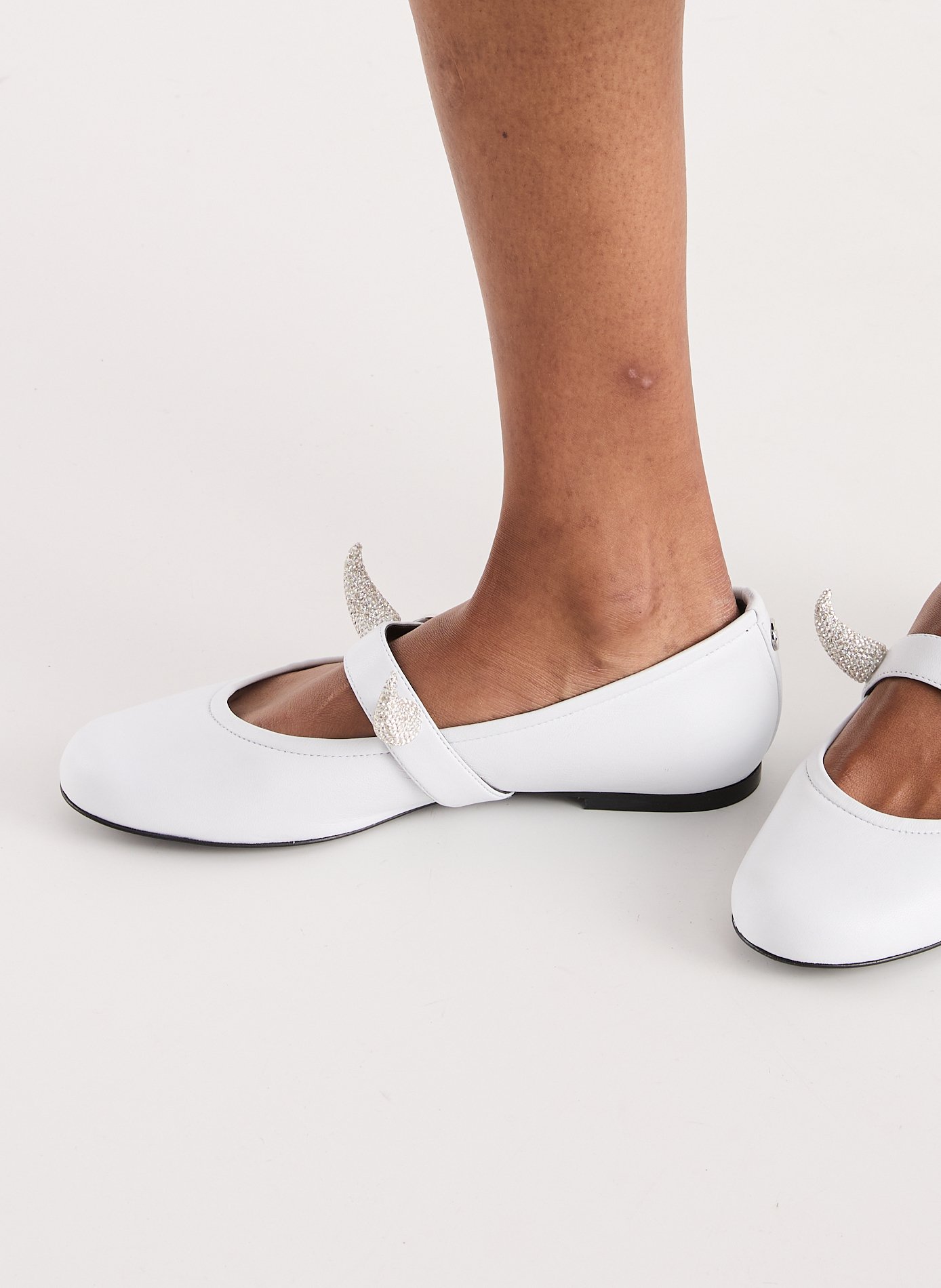 Ballerinas Dysney x Coperni Horn Belt COPERNI White