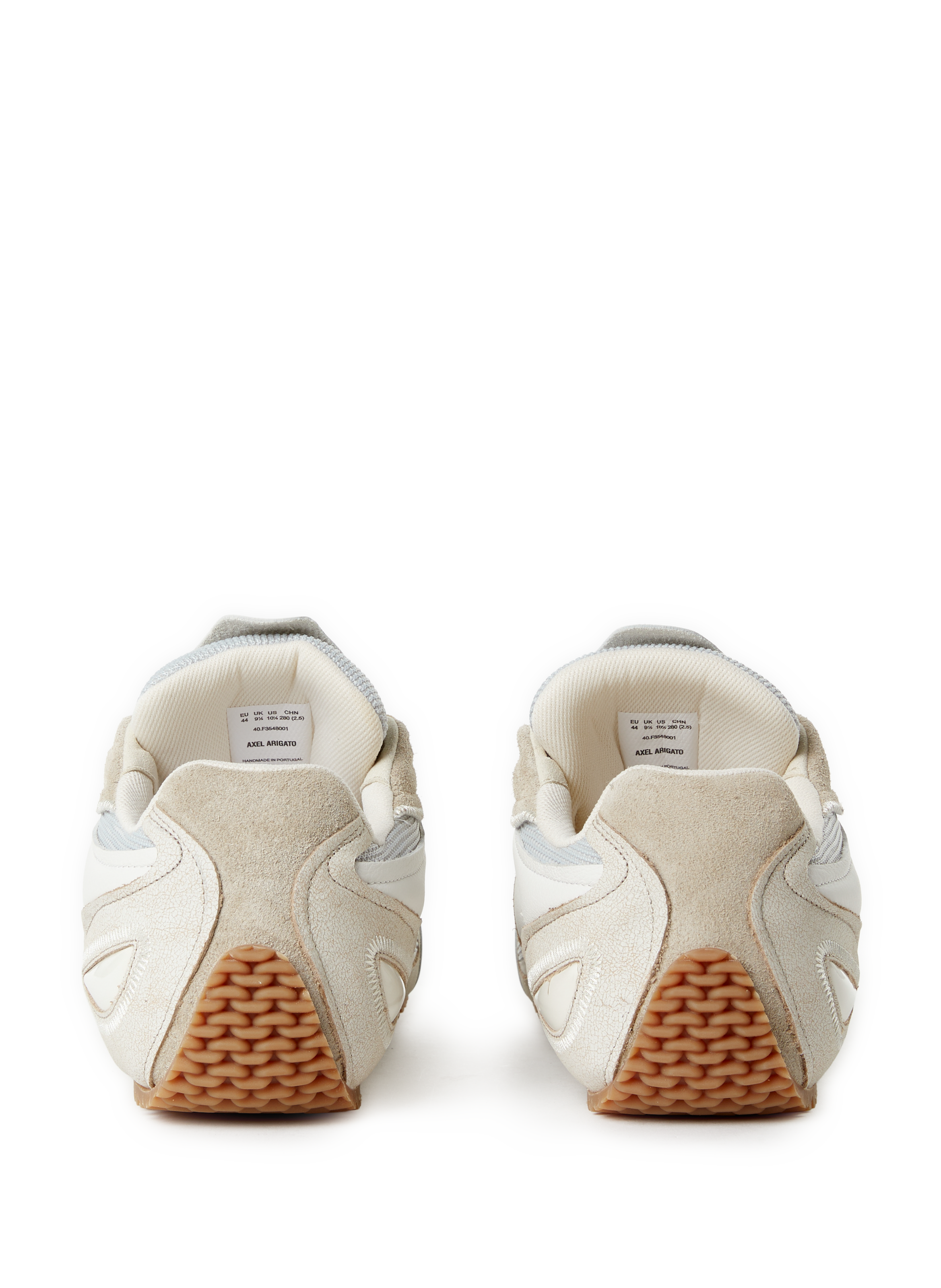 Multi-material leather sneakers AXEL ARIGATO Beige