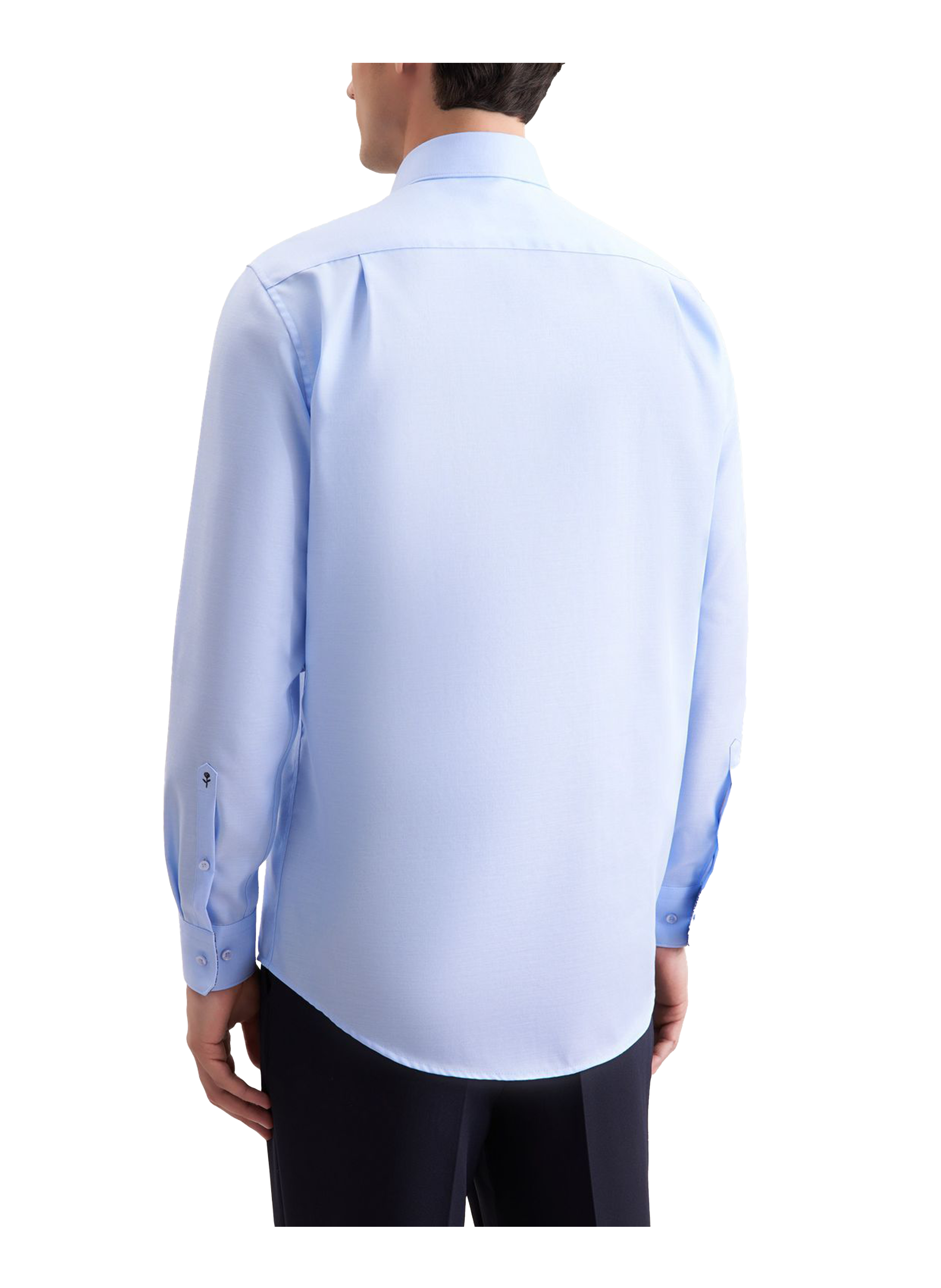 Chemise regular en coton SEIDENSTICKER Bleu