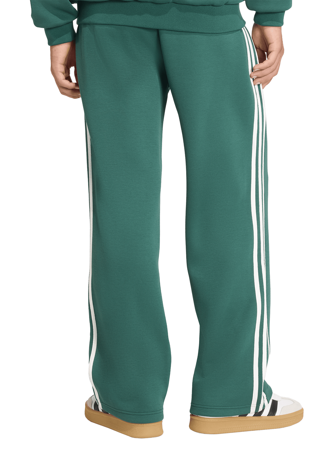 Cotton-blend joggers ADIDAS Green