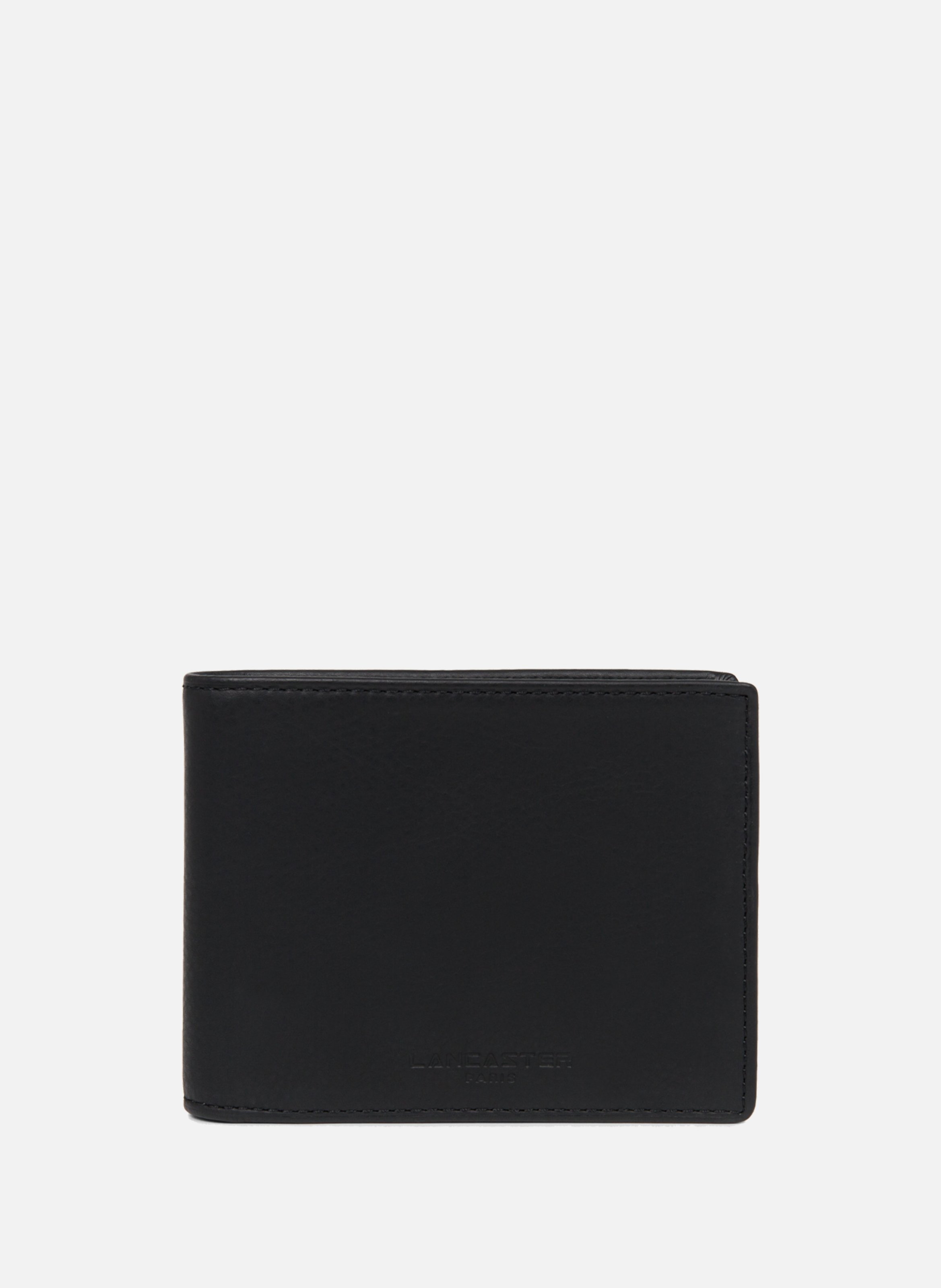 LANCASTER Porte-cartes - soft vintage Noir