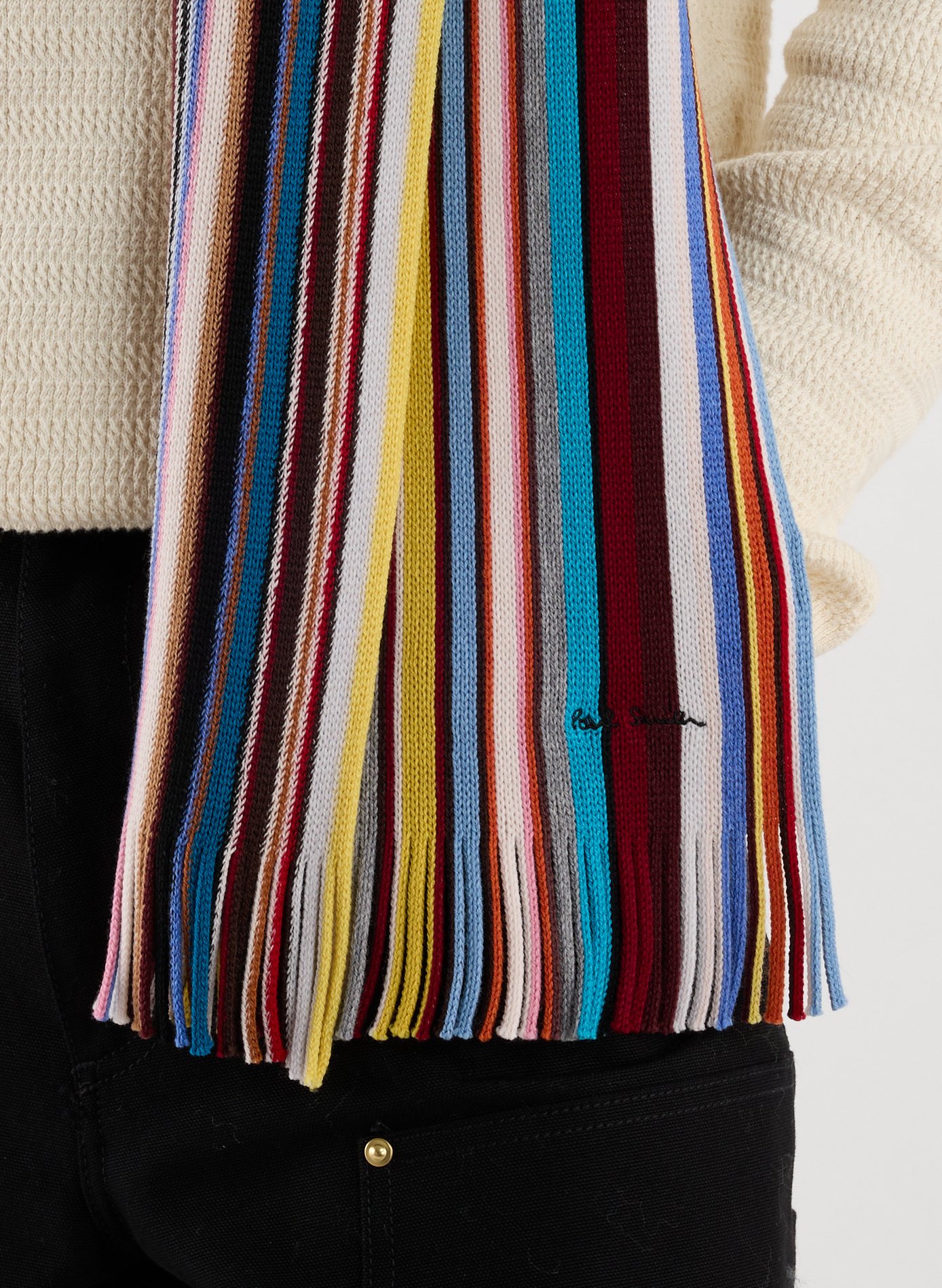 Merino wool scarf PAUL SMITH Multicolour