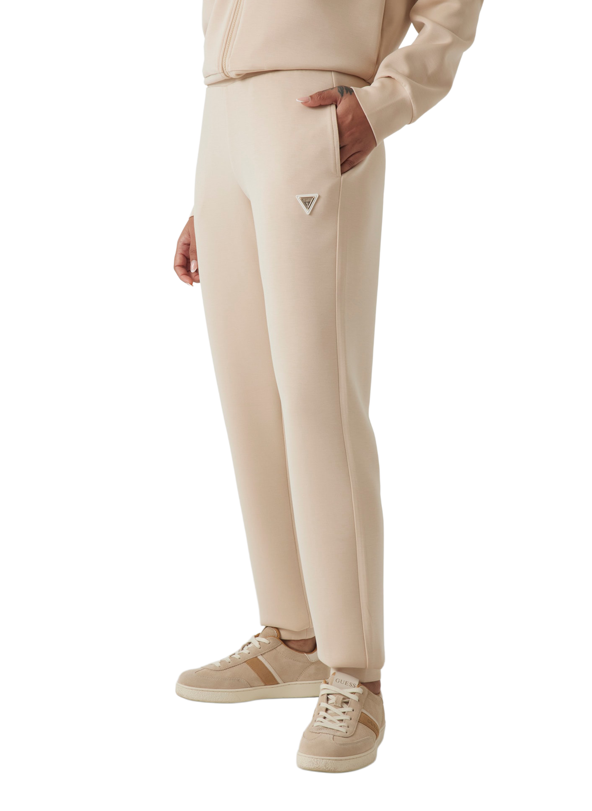 Pantalon de jogging GUESS Beige