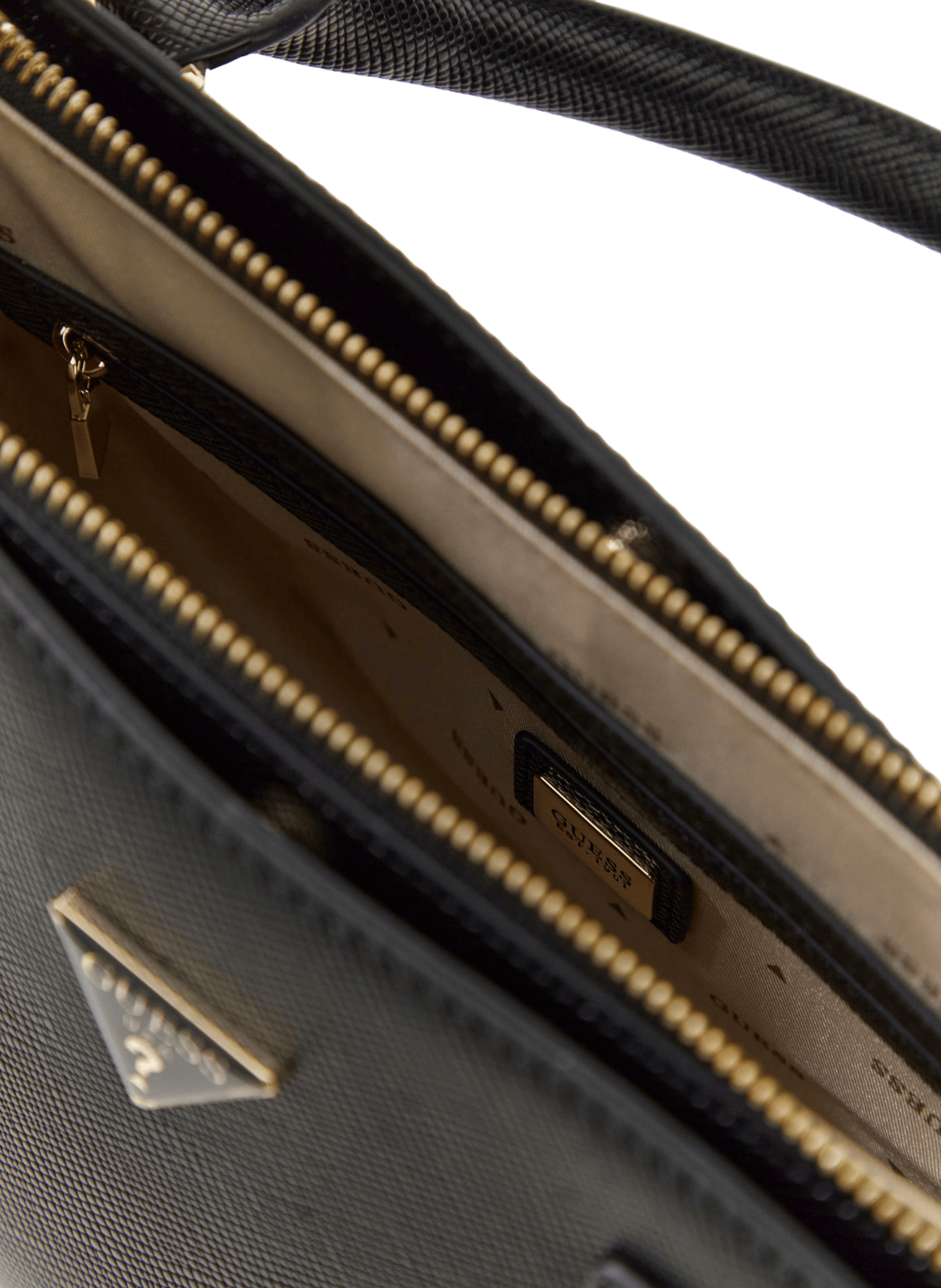 Serenova Saffiano Handbag GUESS Black