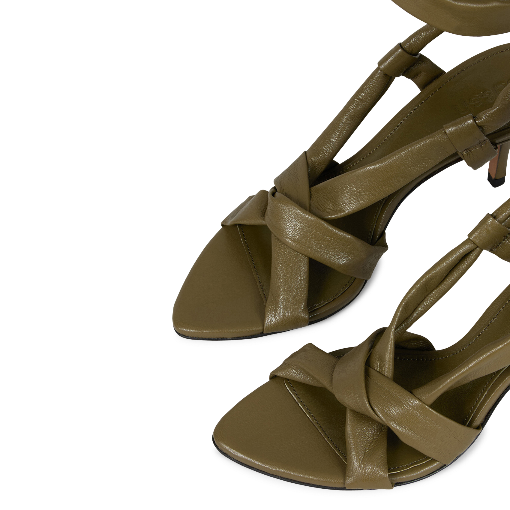 Sandales haute covilla BA&SH Kaki