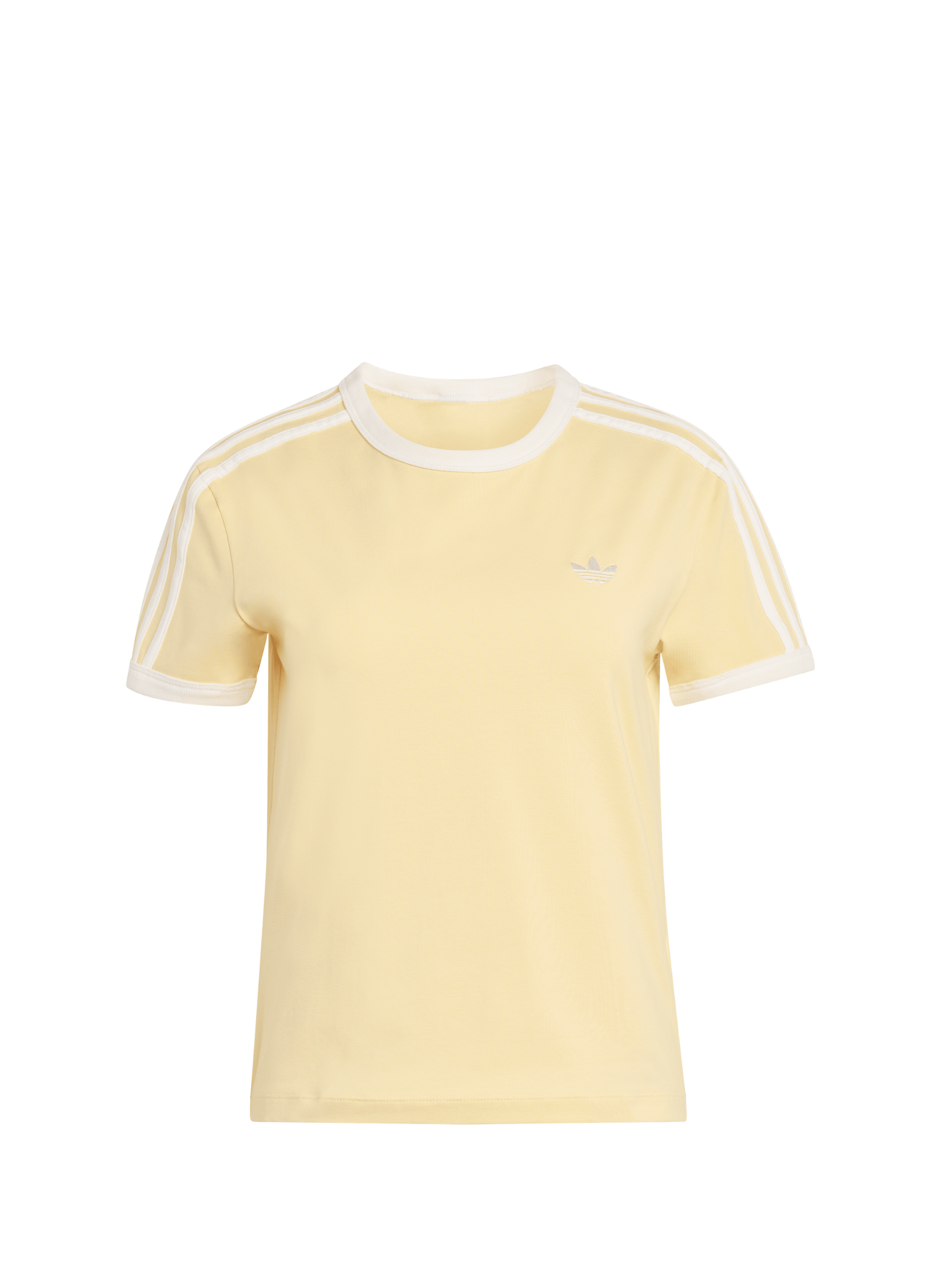 Round neck T-shirt with logo ADIDAS Yellow